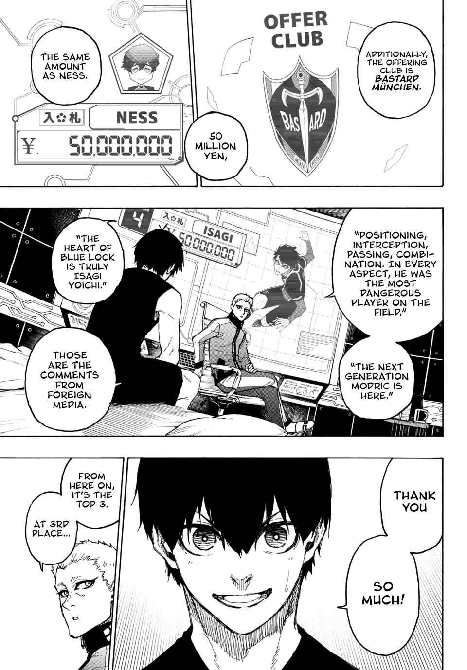 Blue Lock Chapter 204 - Page 15 in English