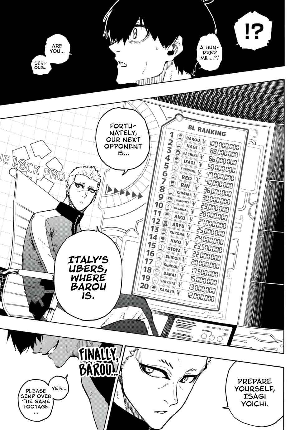 Blue Lock Chapter 204 - Page 19 in English