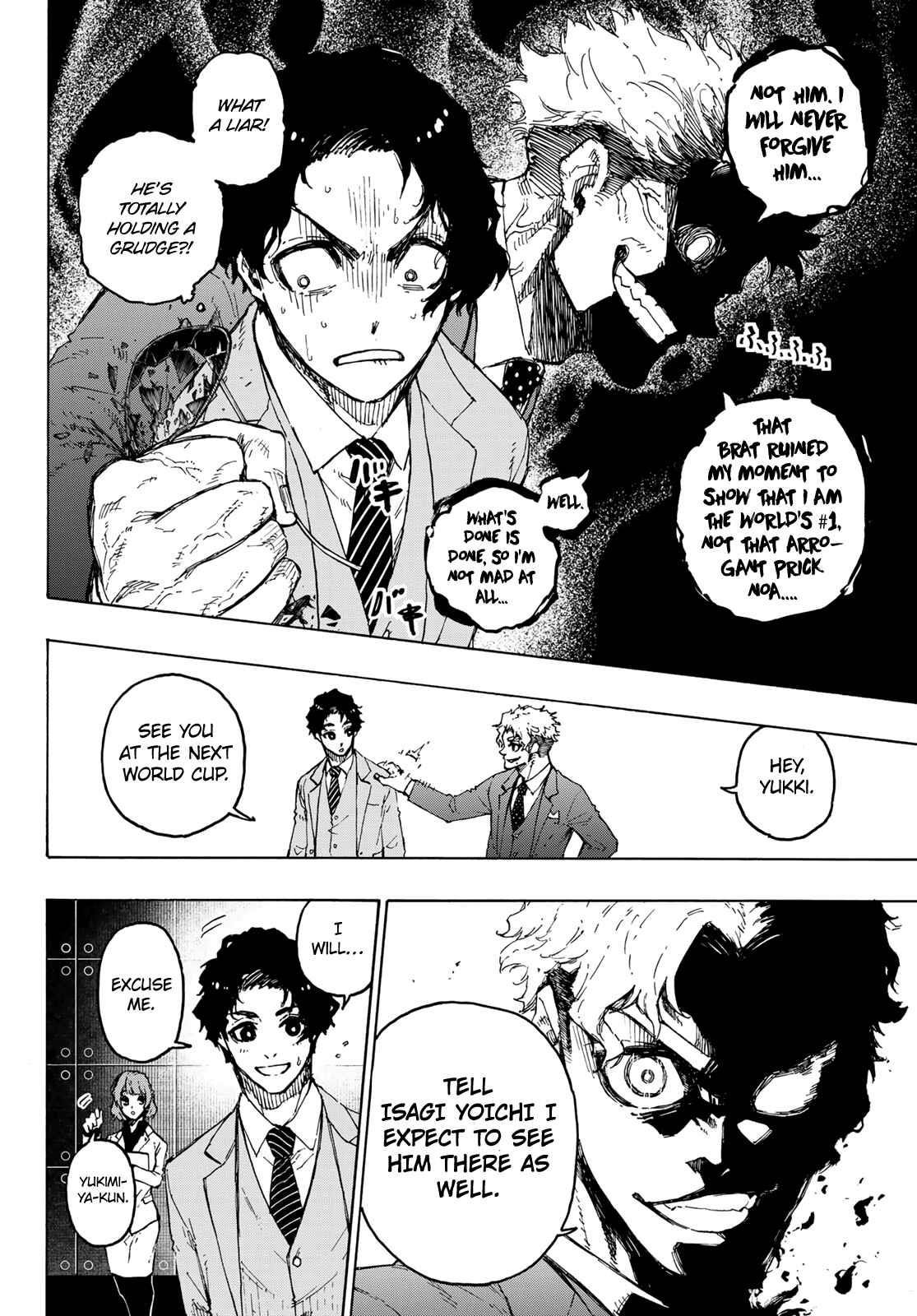 Blue Lock Chapter 205 - Page 12 in English