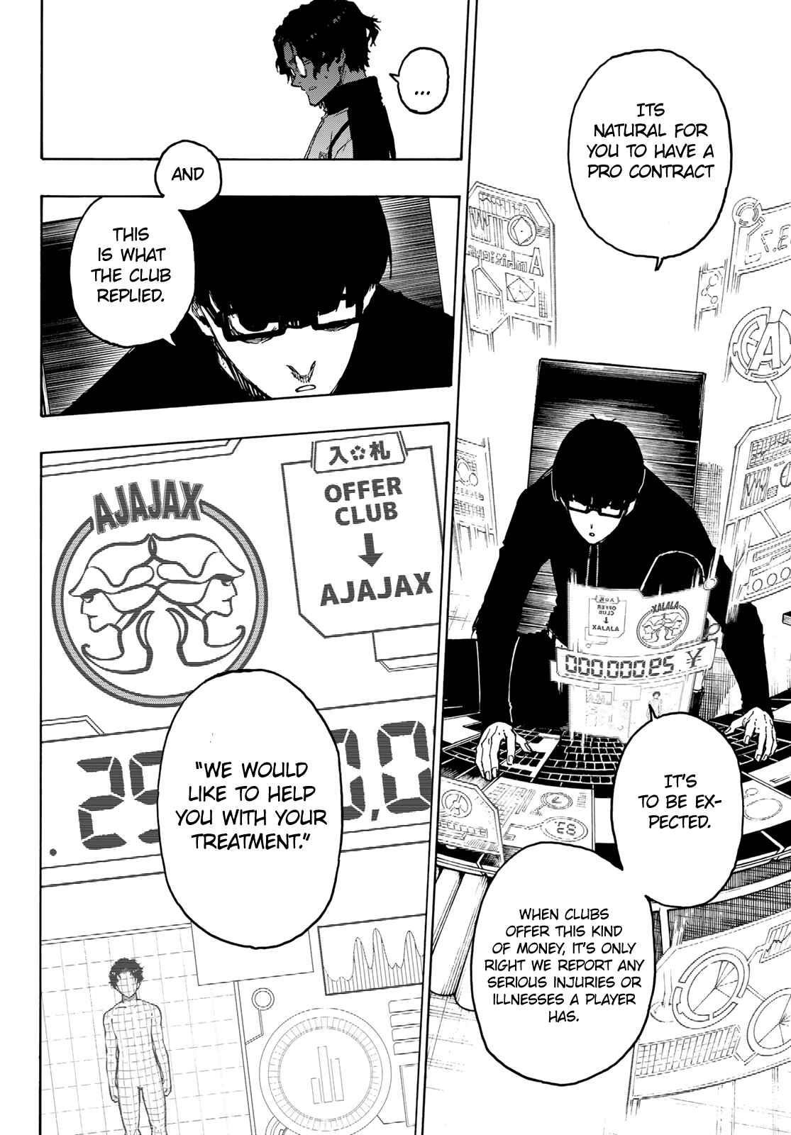 Blue Lock Chapter 205 - Page 16 in English