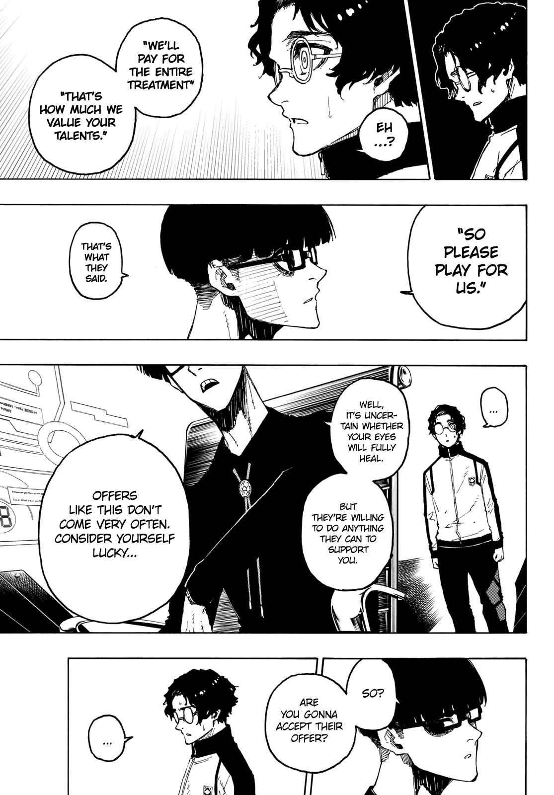 Blue Lock Chapter 205 - Page 17 in English