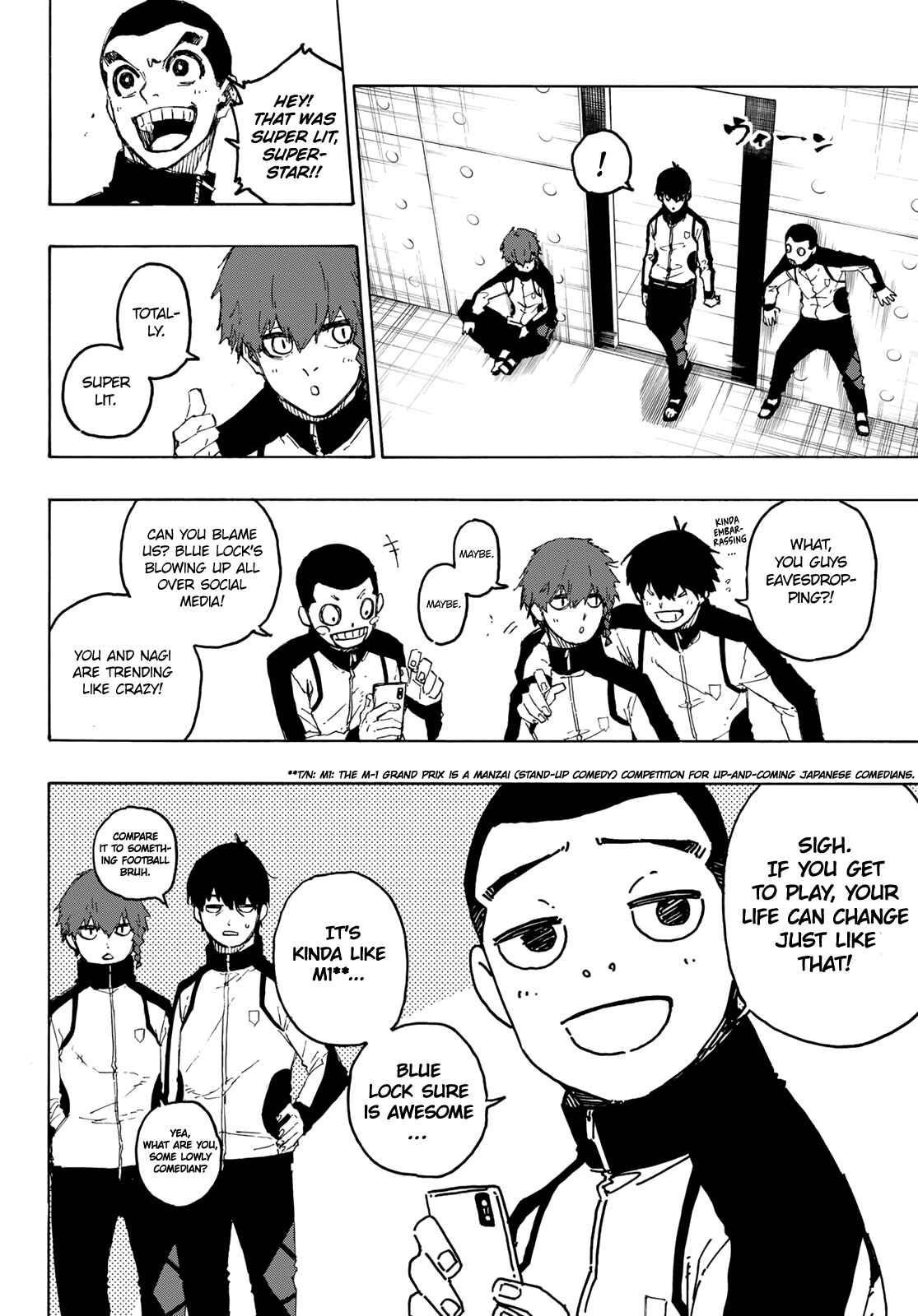 Blue Lock Chapter 205 - Page 6 in English