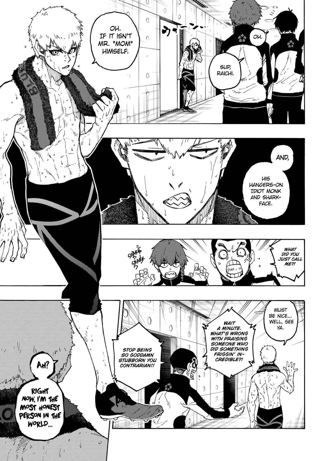 Blue Lock Chapter 205 - Page 7 in English