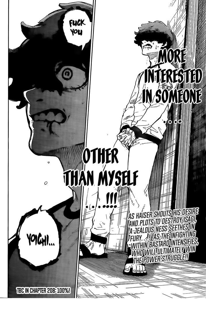 Blue Lock Chapter 207 - Page 19 in English