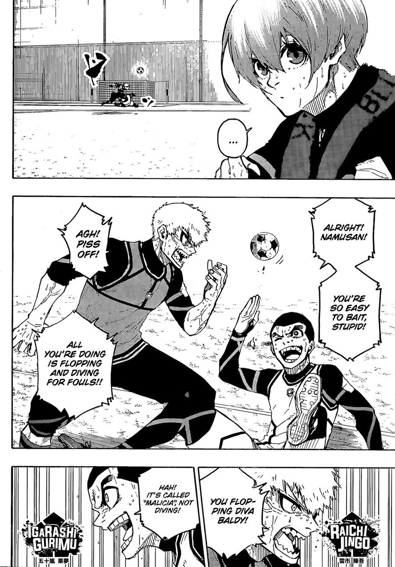 Blue Lock Chapter 208 - Page 12 in English