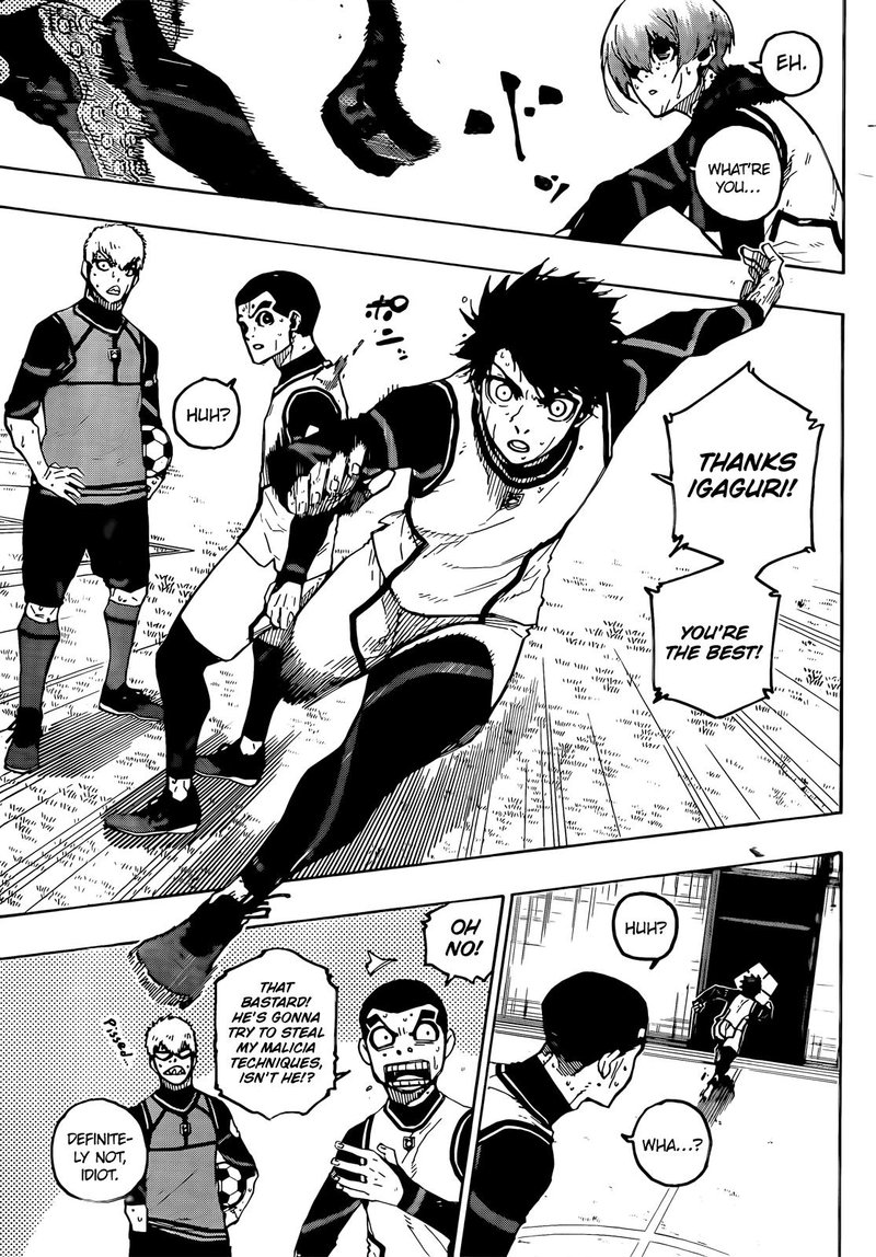 Blue Lock Chapter 208 - Page 17 in English