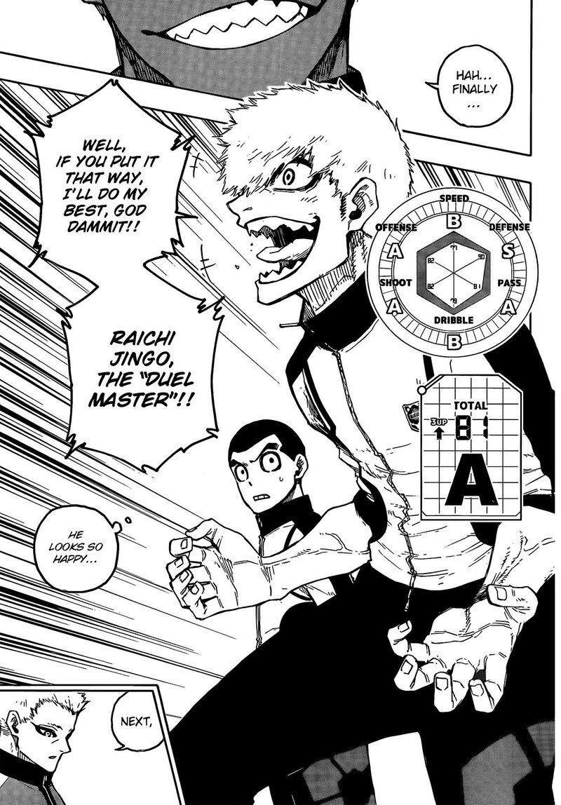 Blue Lock Chapter 209 - Page 7 in English