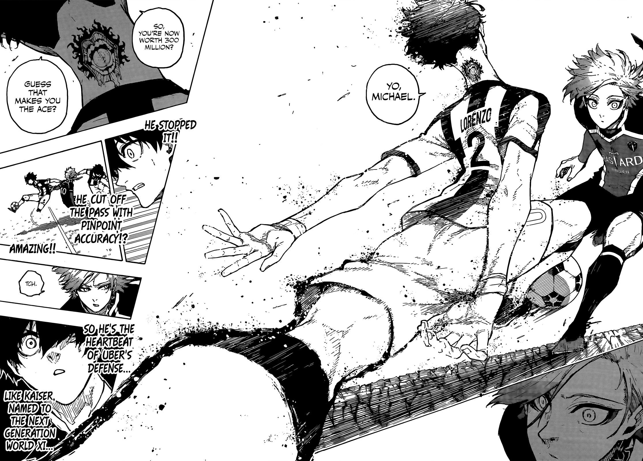 Blue Lock Chapter 210 - Page 17 in English