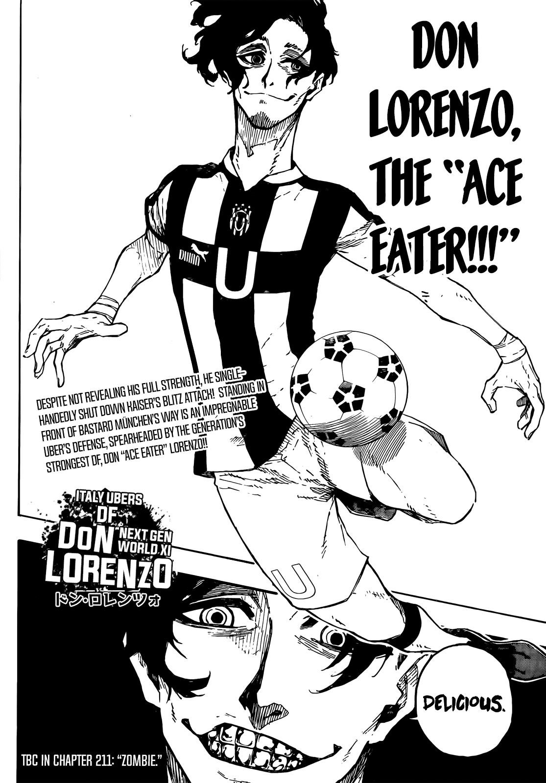 Blue Lock Chapter 210 - Page 18 in English