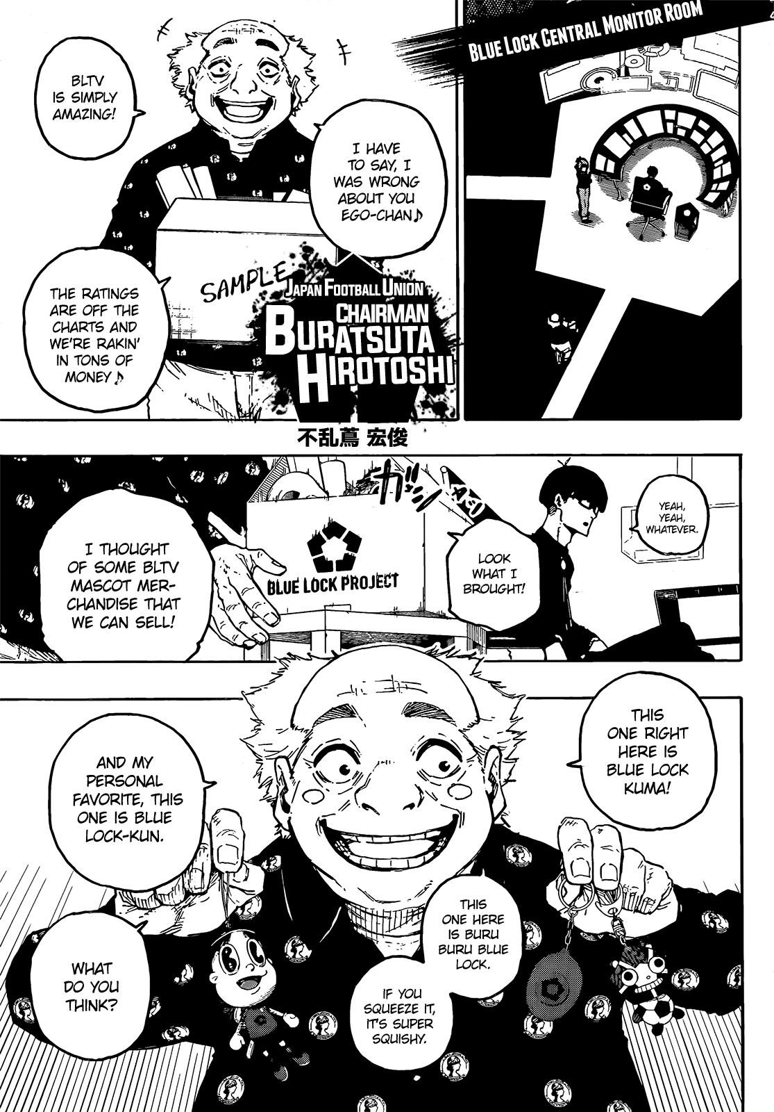 Blue Lock Chapter 210 - Page 5 in English