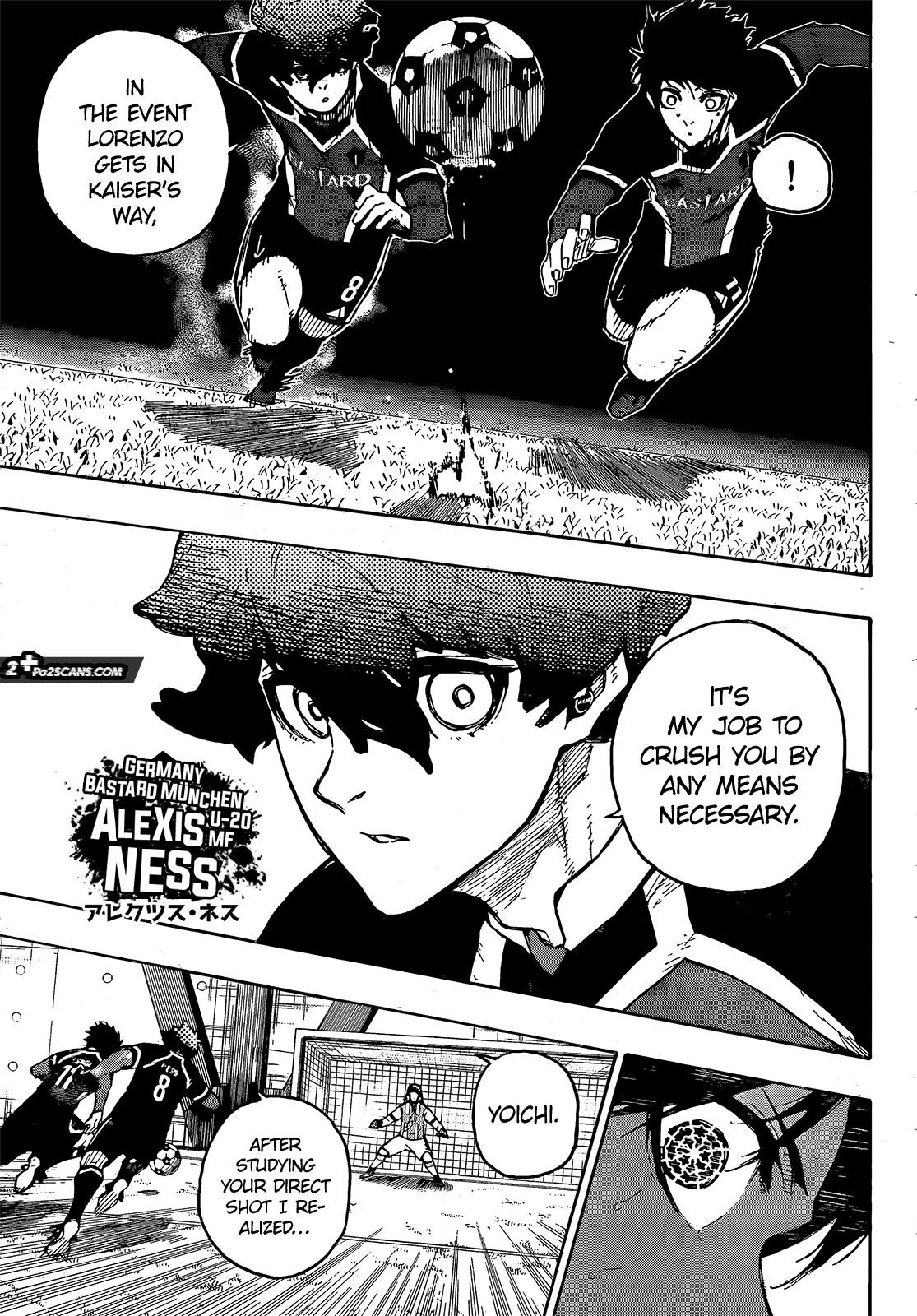 Blue Lock Chapter 212 - Page 25 in English