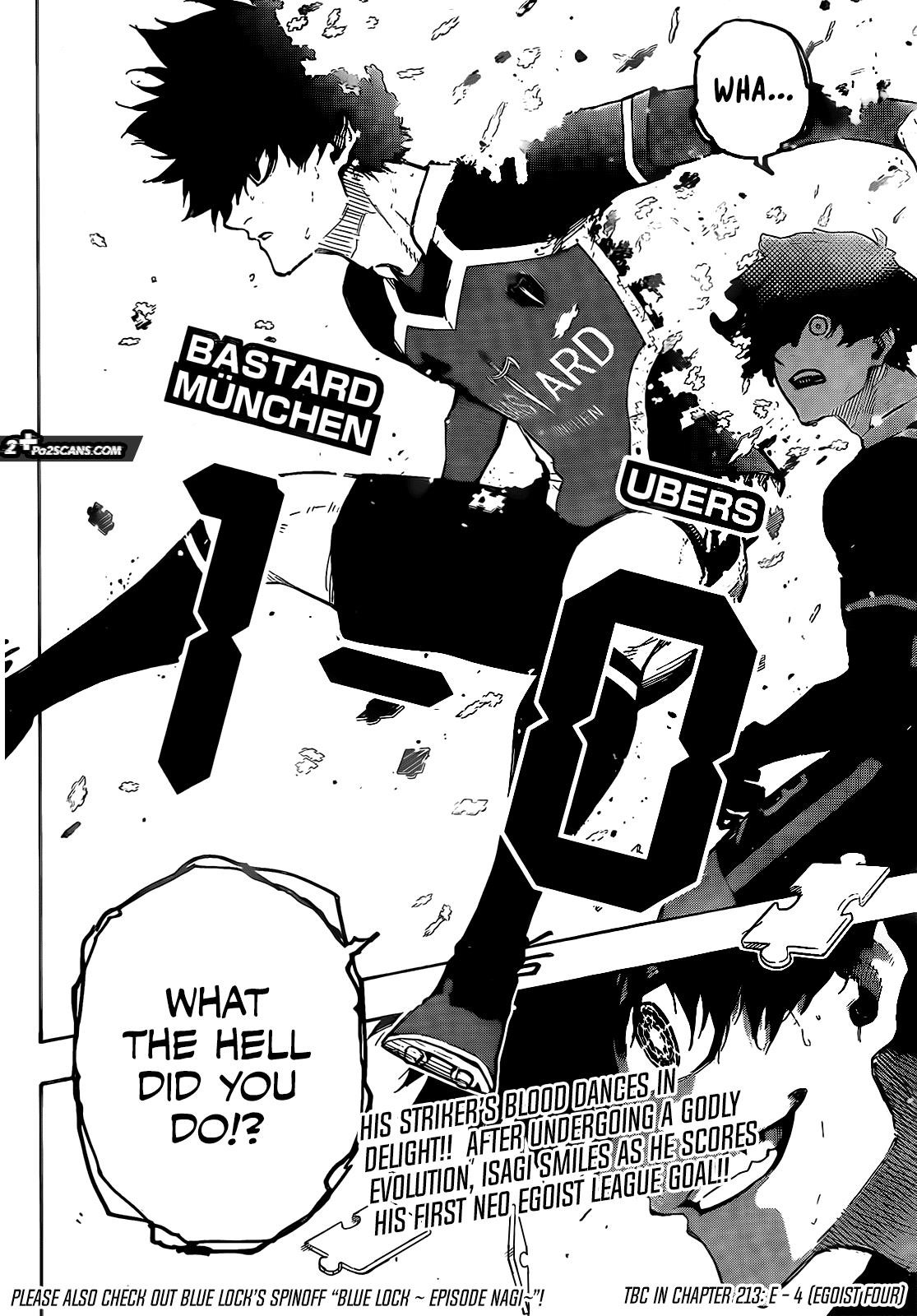 Blue Lock Chapter 212 - Page 35 in English