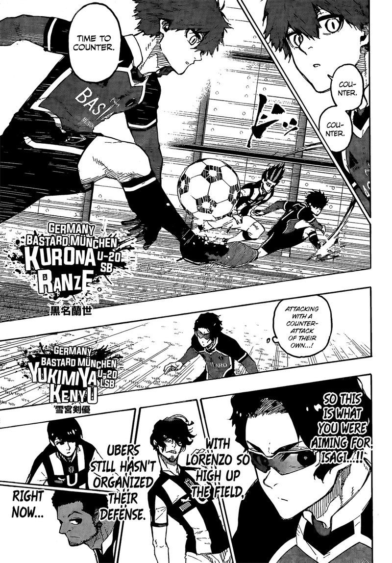 Blue Lock Chapter 212 - Page 6 in English