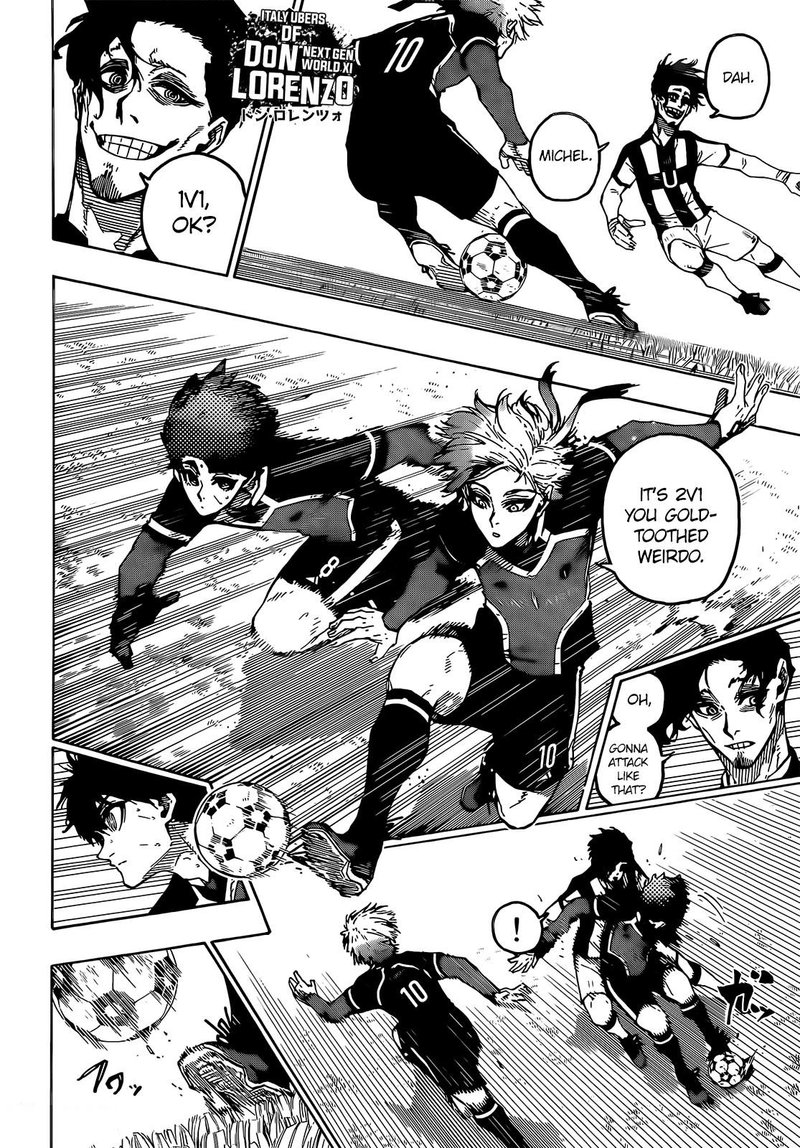 Blue Lock Chapter 217 - Page 12 in English