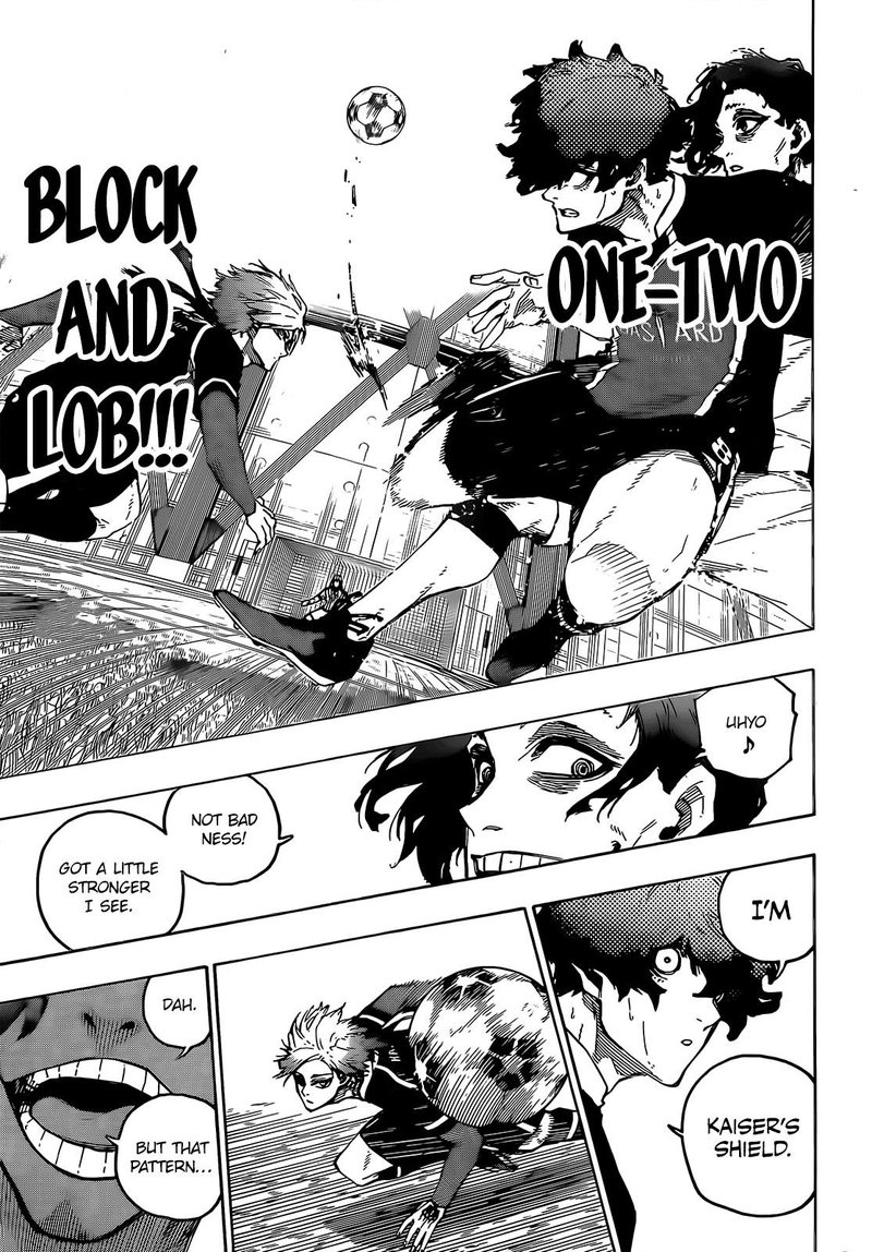 Blue Lock Chapter 217 - Page 13 in English