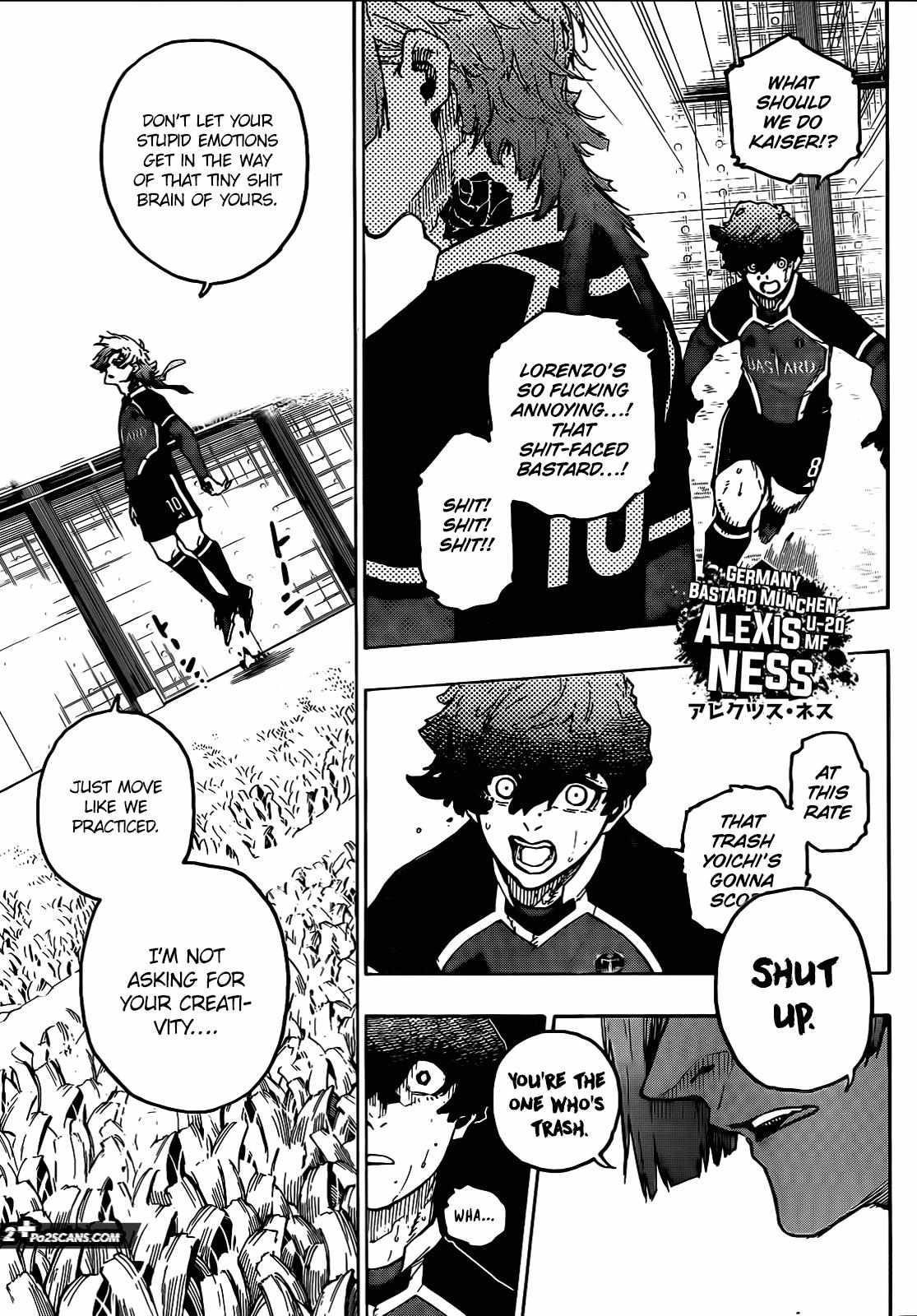Blue Lock Chapter 218 - Page 16 in English