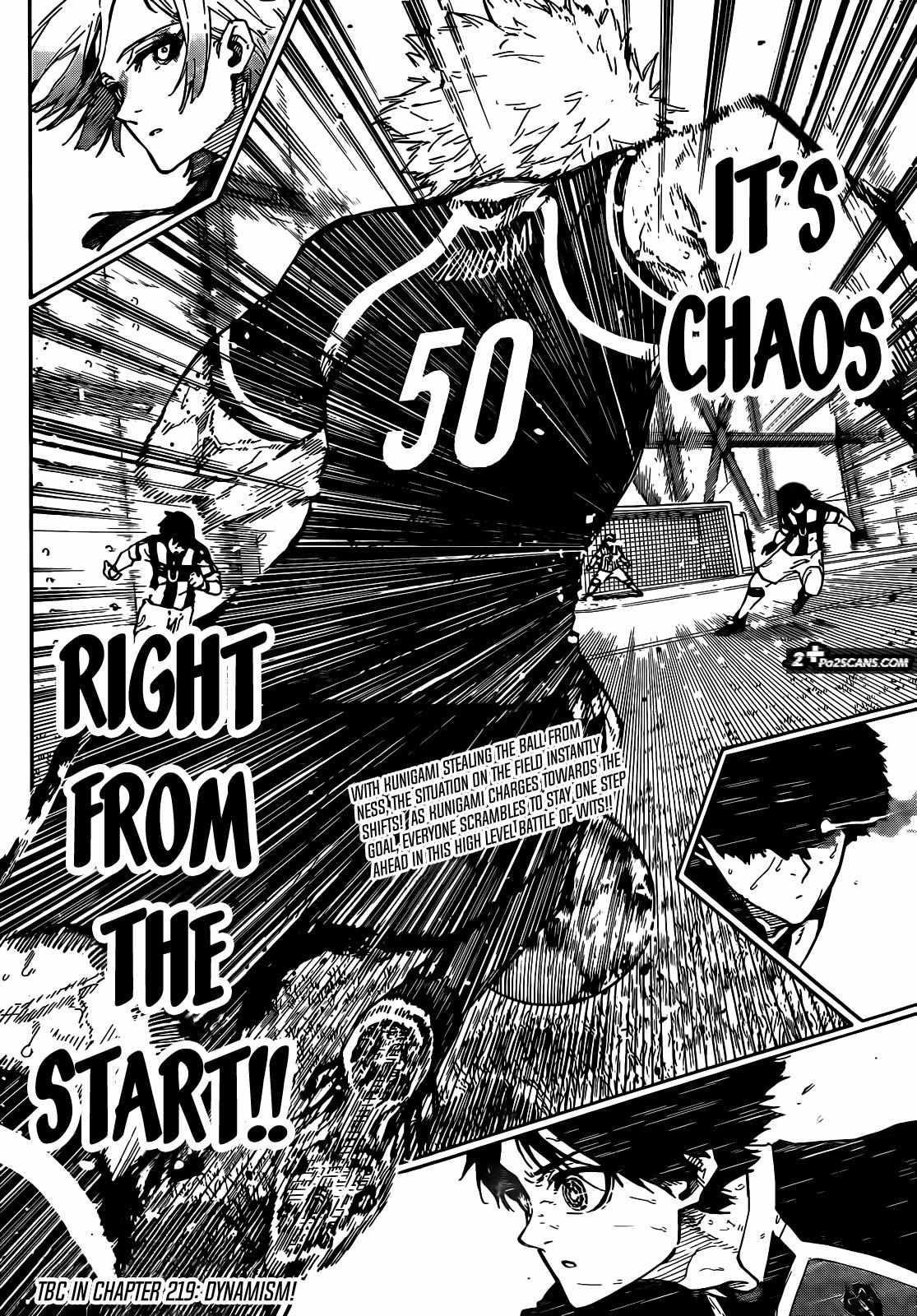 Blue Lock Chapter 218 - Page 20 in English