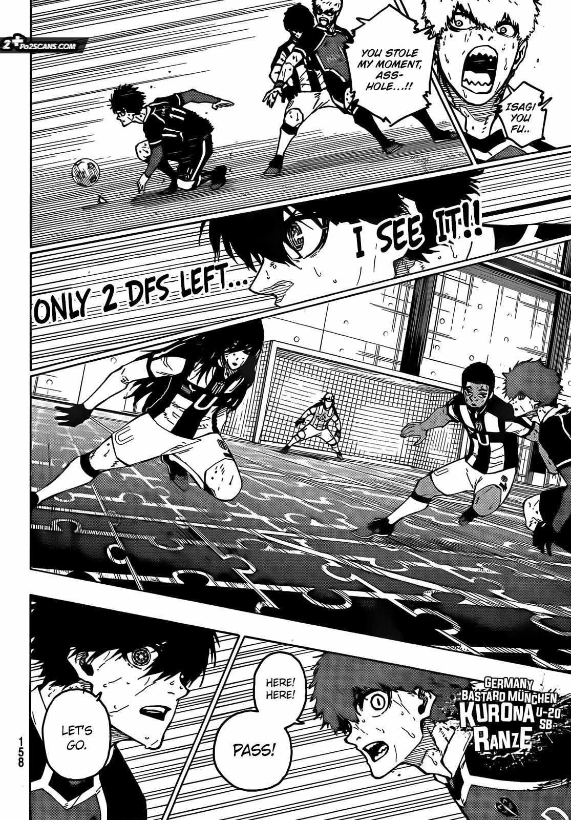 Blue Lock Chapter 219 - Page 12 in English