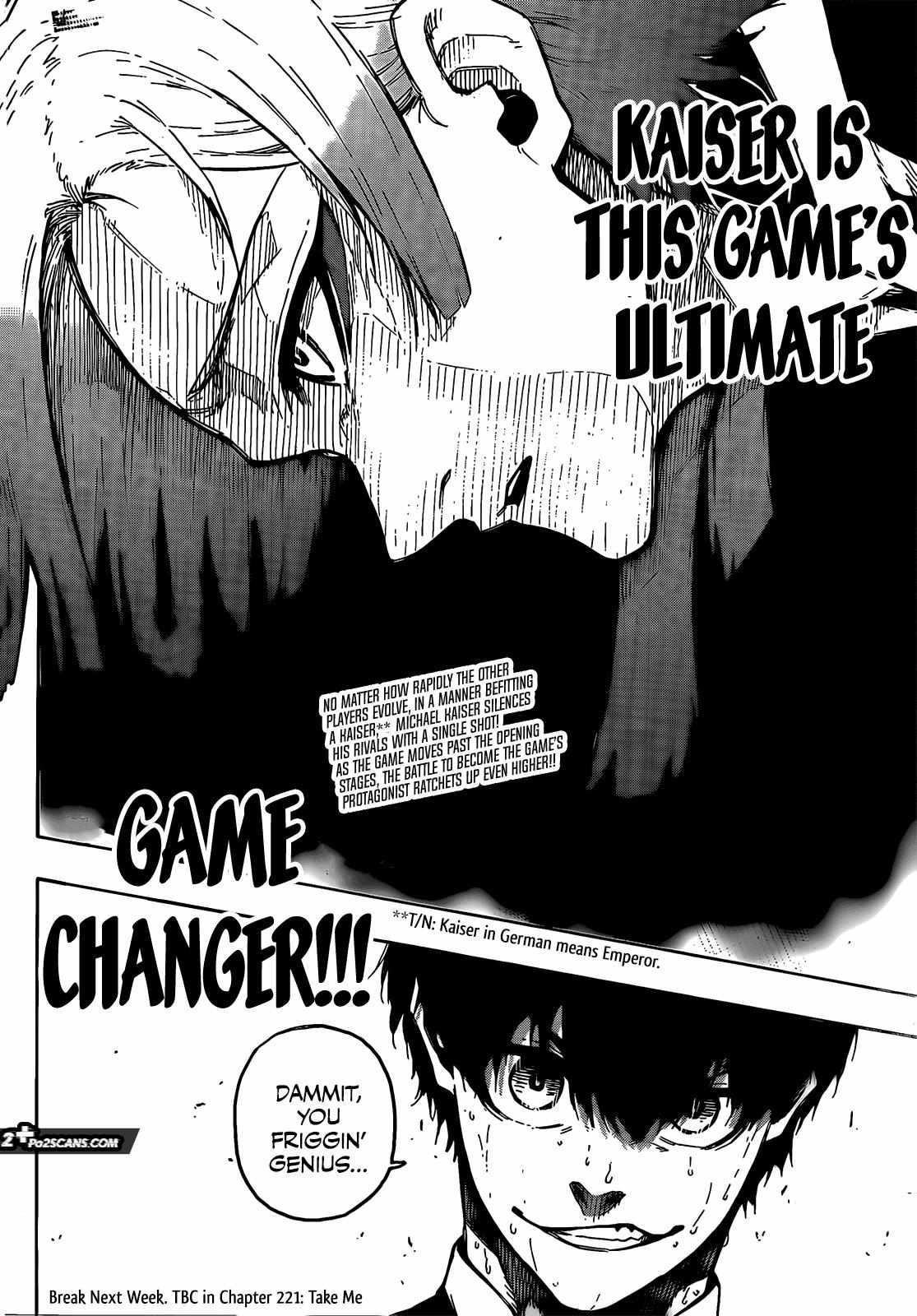 Blue Lock Chapter 220 - Page 15 in English