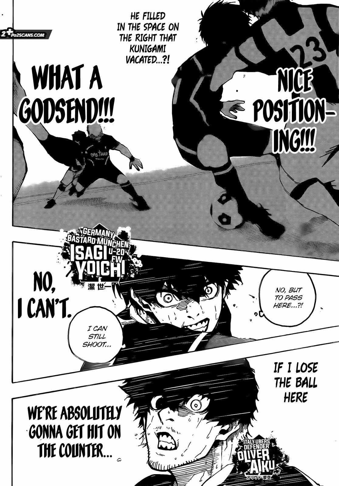 Blue Lock Chapter 220 - Page 3 in English