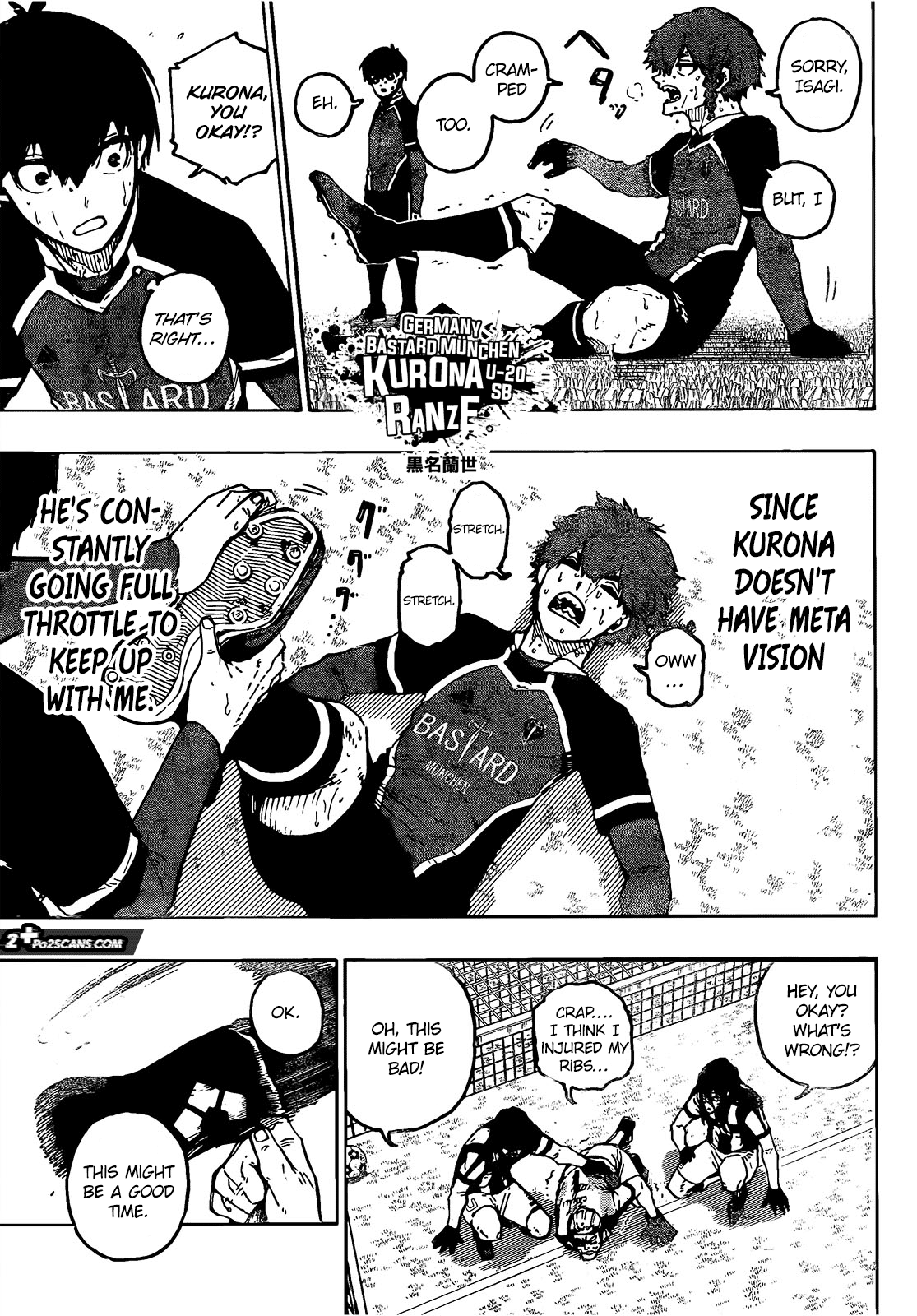 Blue Lock Chapter 221 - Page 12 in English