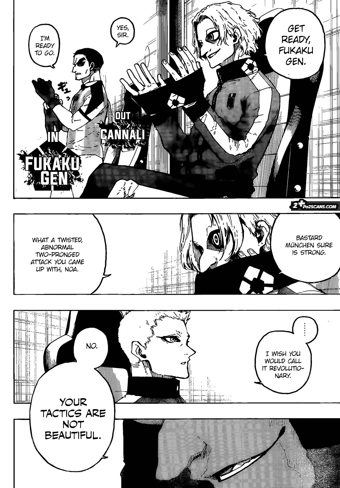 Blue Lock Chapter 221 - Page 13 in English