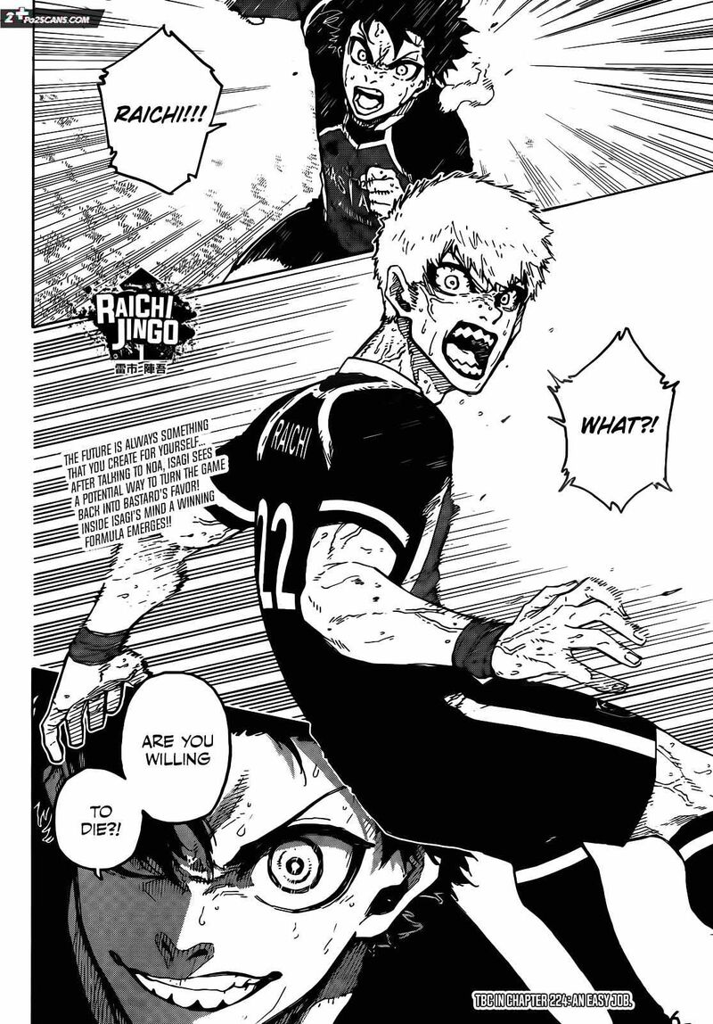 Blue Lock Chapter 223 - Page 19 in English