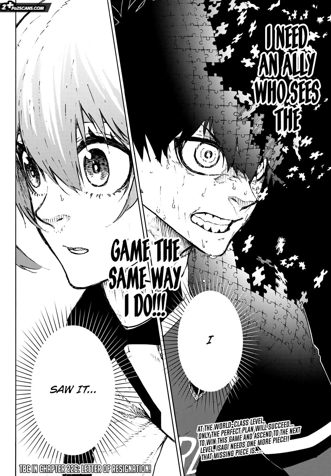 Blue Lock Chapter 225 - Page 18 in English