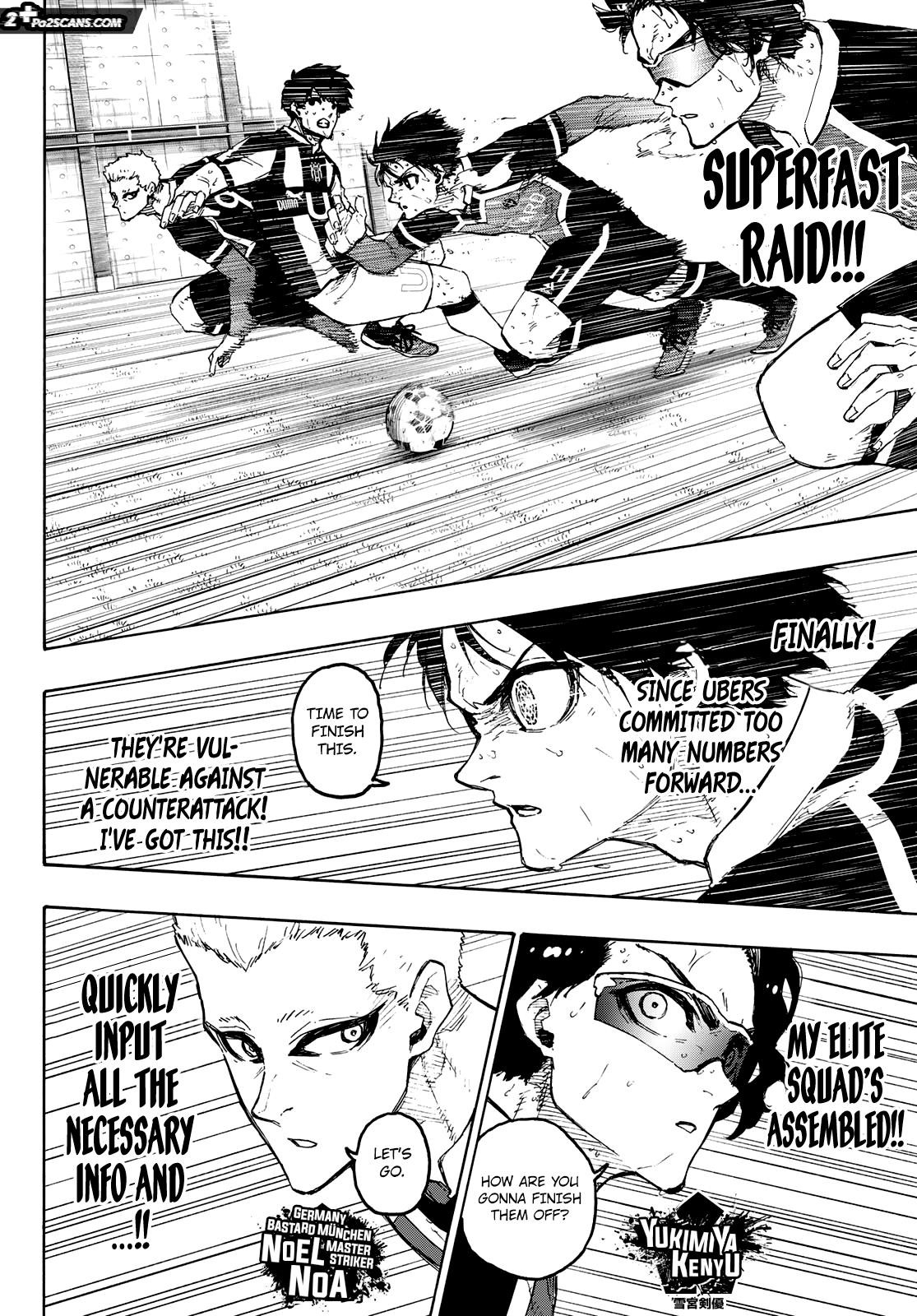 Blue Lock Chapter 225 - Page 9 in English