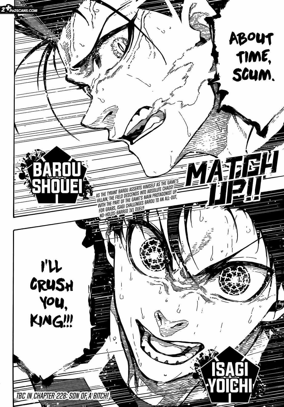 Blue Lock Chapter 227 - Page 19 in English