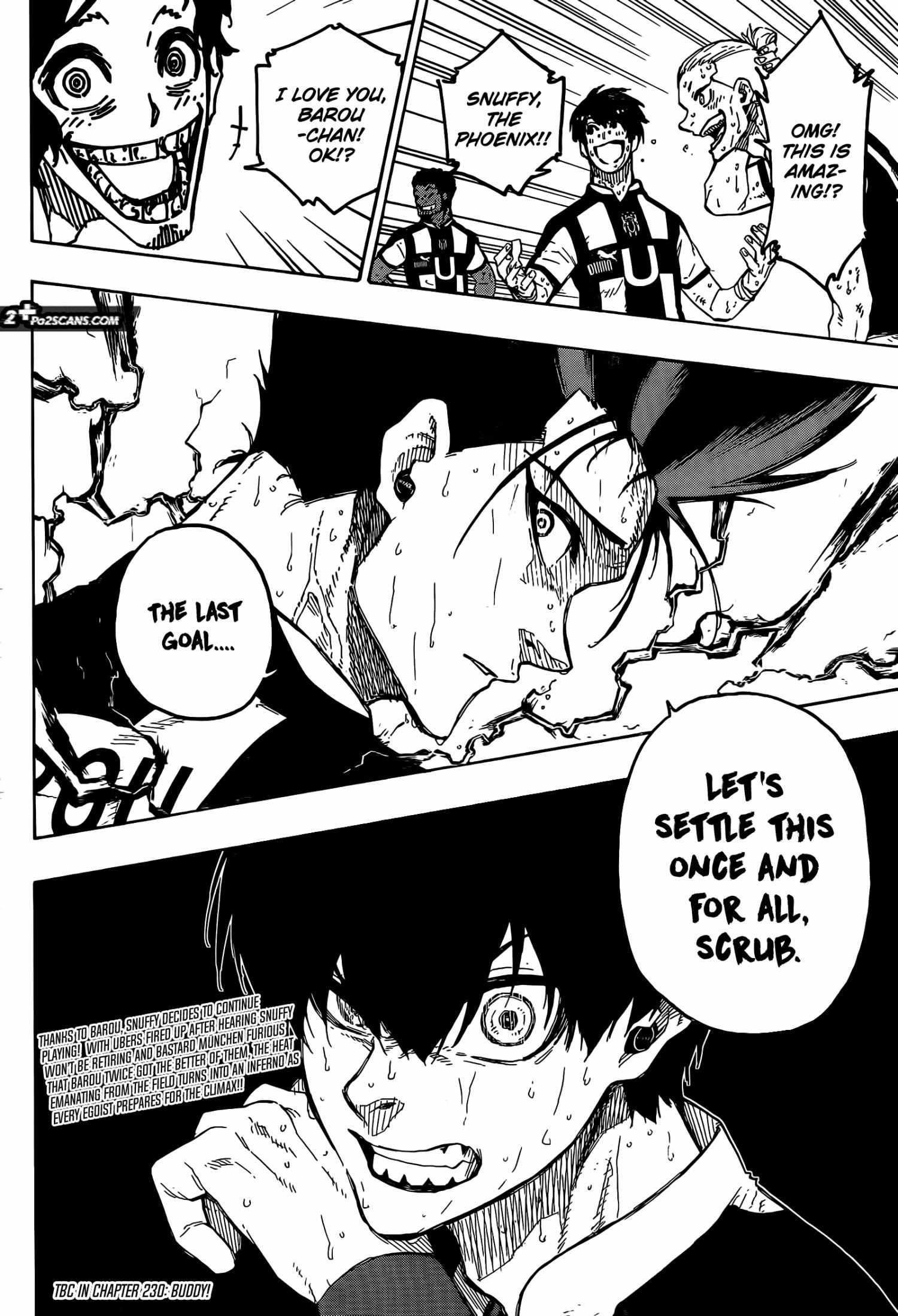 Blue Lock Chapter 229 - Page 19 in English