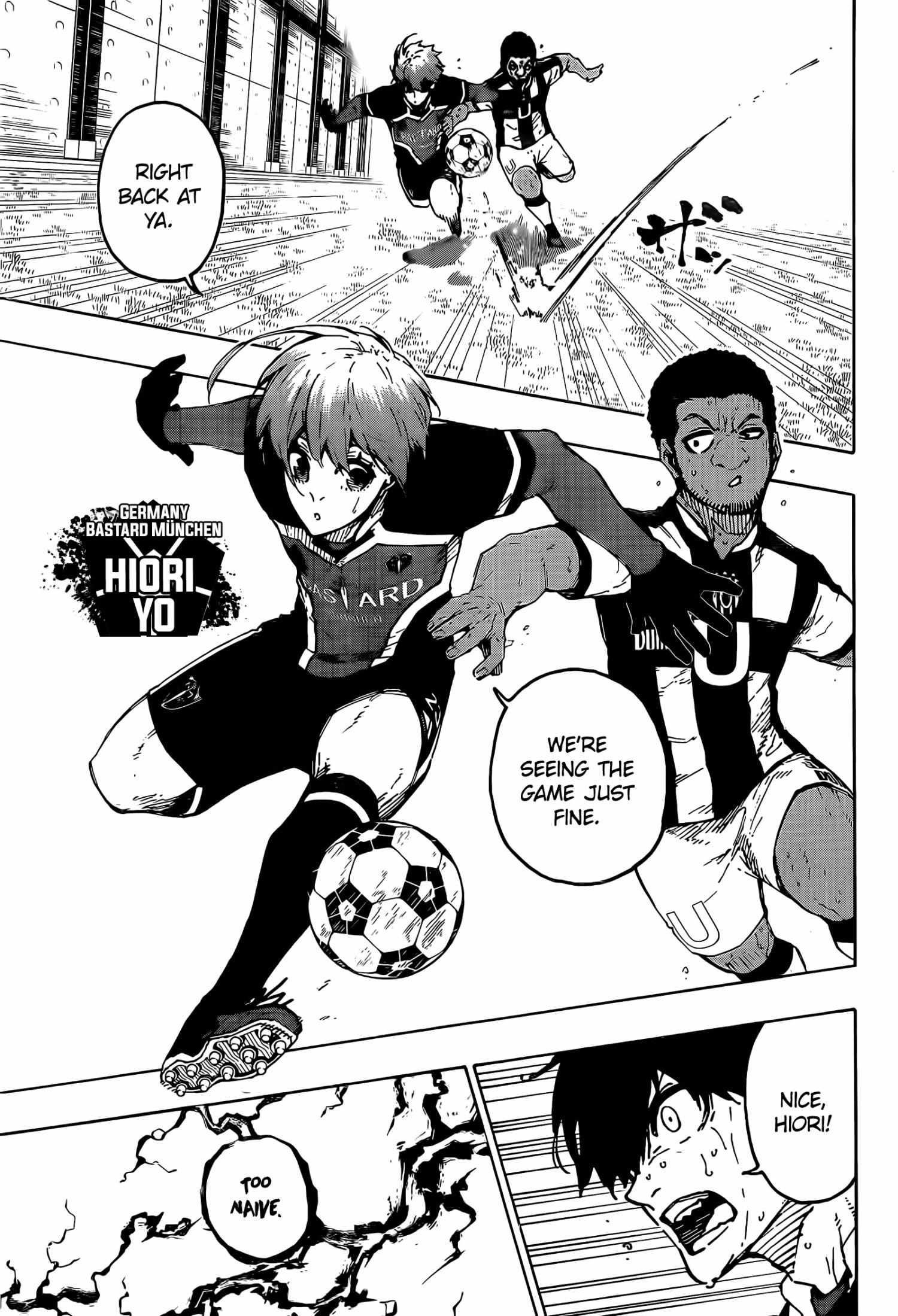 Blue Lock Chapter 232 - Page 12 in English