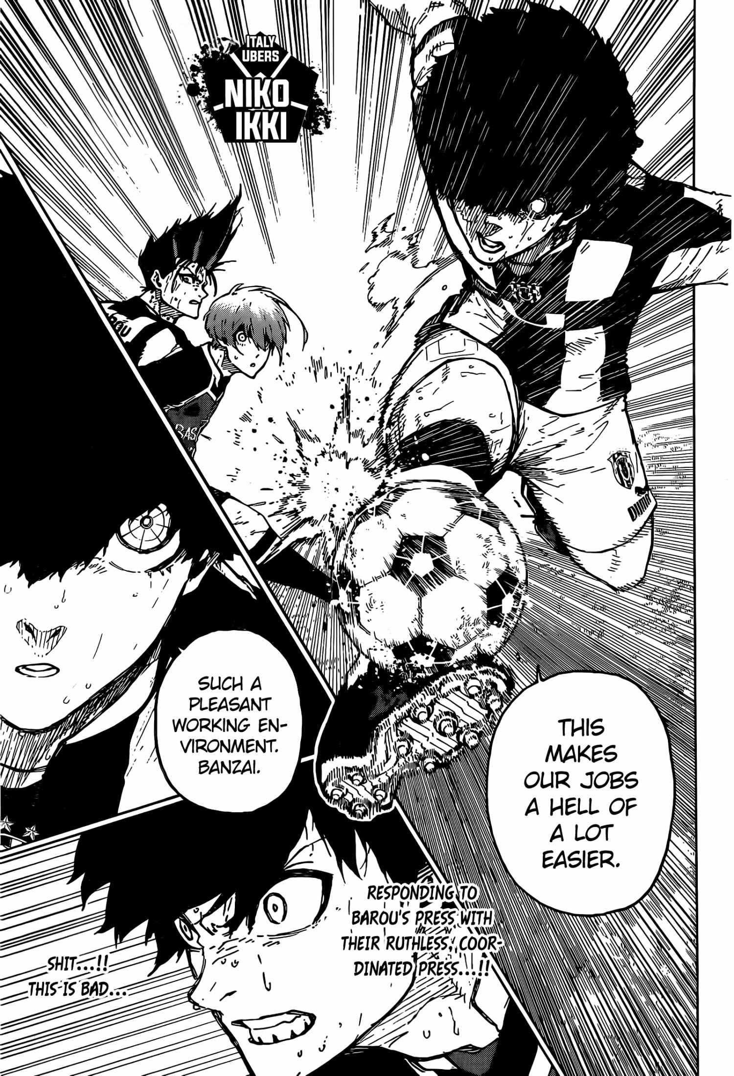 Blue Lock Chapter 232 - Page 14 in English