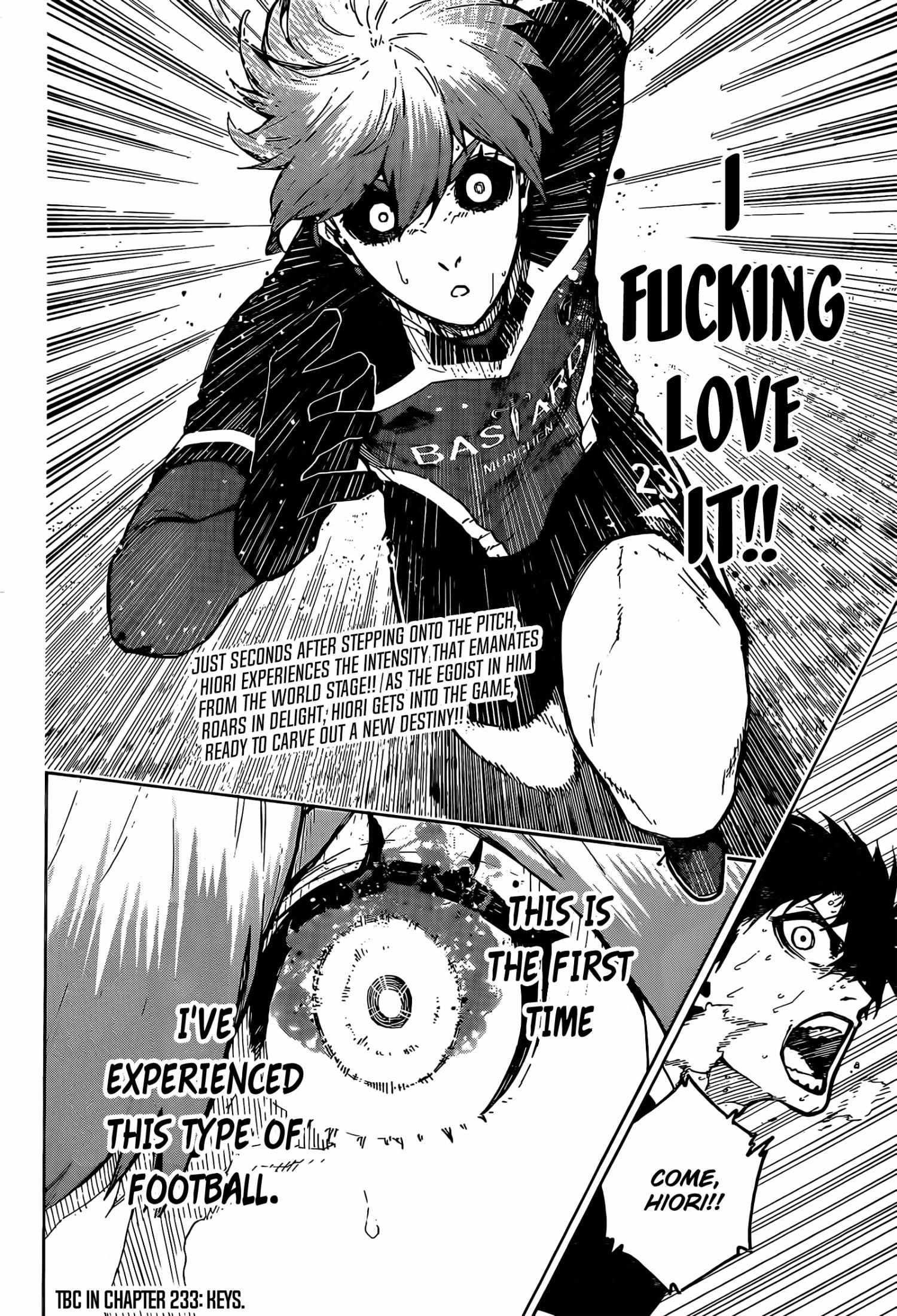 Blue Lock Chapter 232 - Page 21 in English
