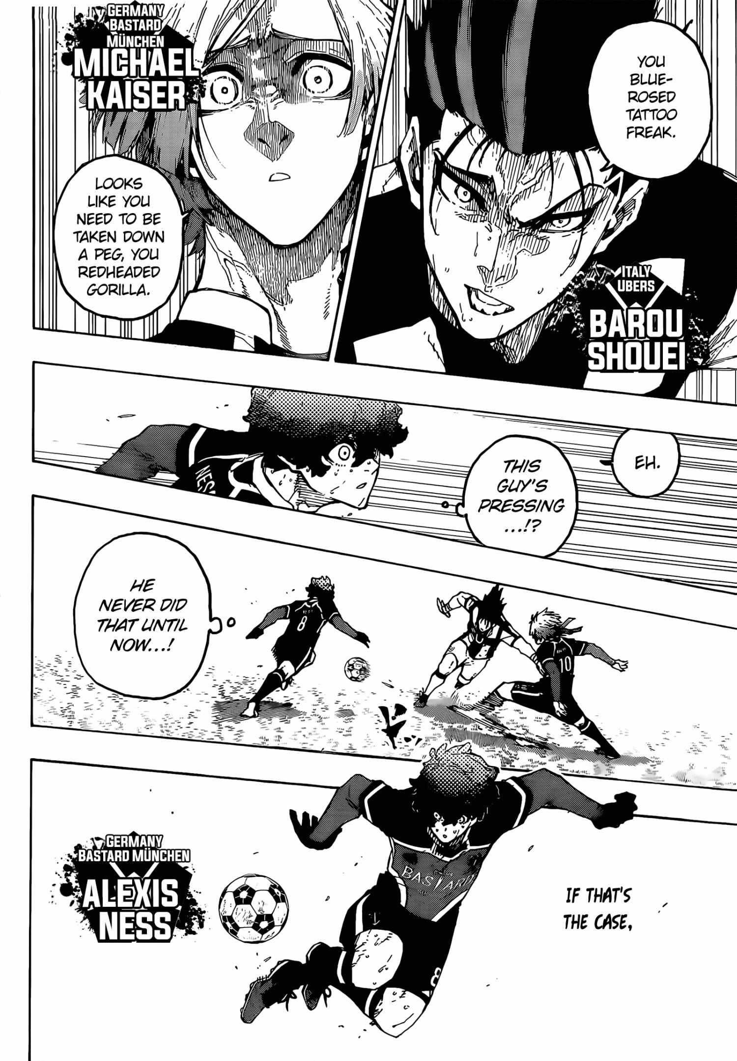 Blue Lock Chapter 232 - Page 3 in English