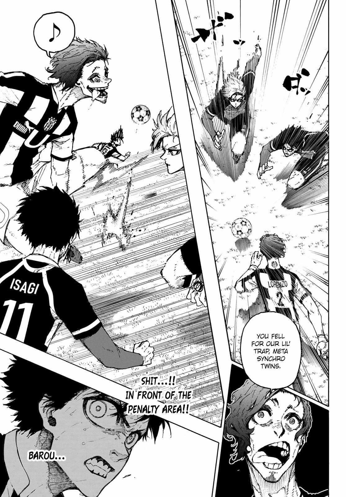 Blue Lock Chapter 233 - Page 16 in English