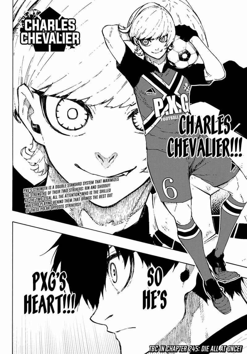 Blue Lock Chapter 244 - Page 19 in English