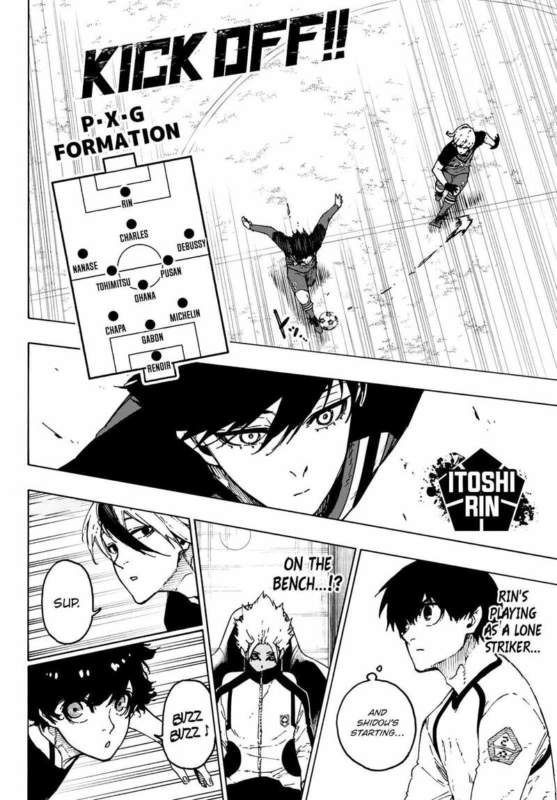 Blue Lock Chapter 244 - Page 6 in English