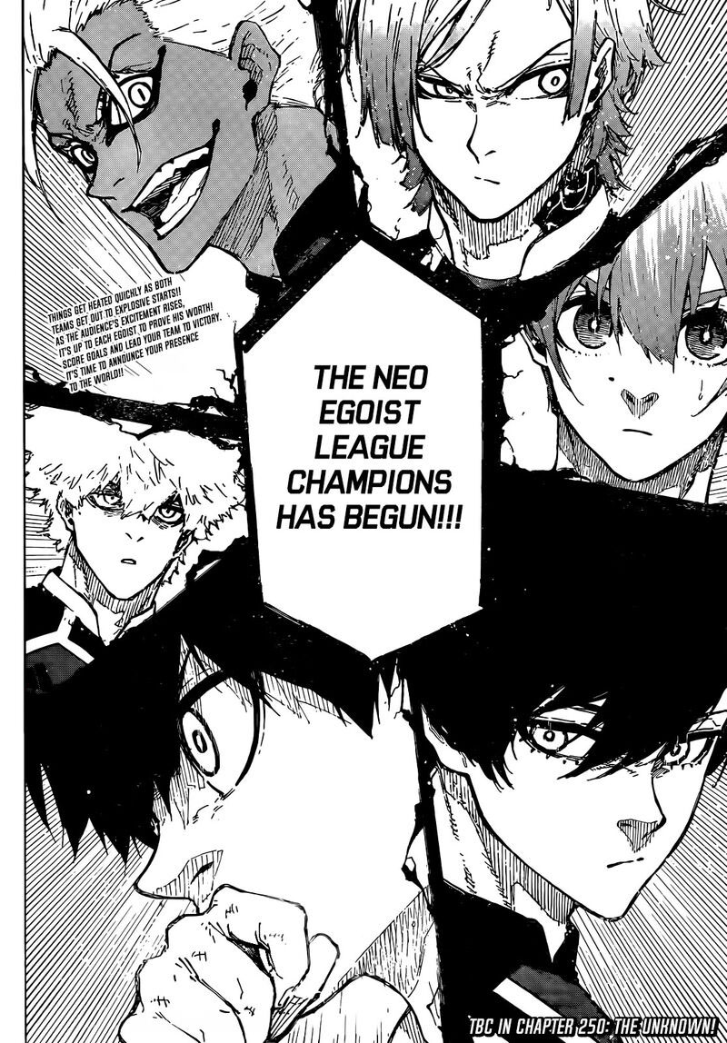 Blue Lock Chapter 249 - Page 16 in English