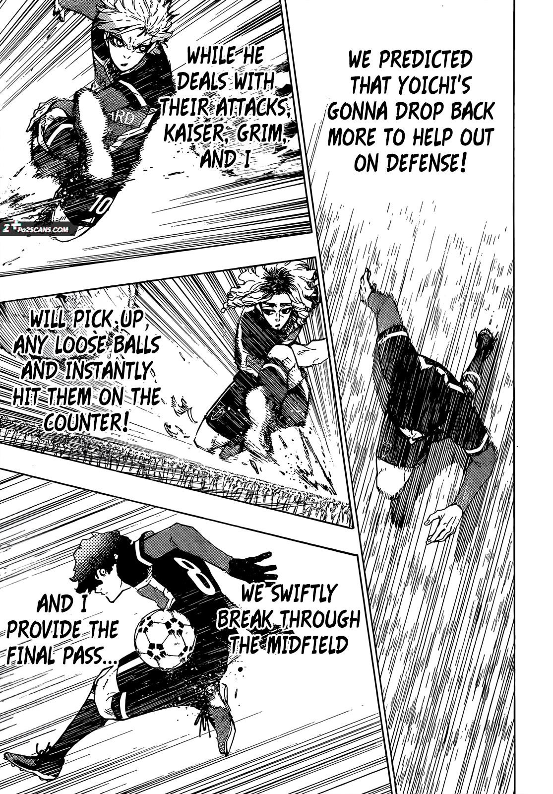 Blue Lock Chapter 250 - Page 11 in English