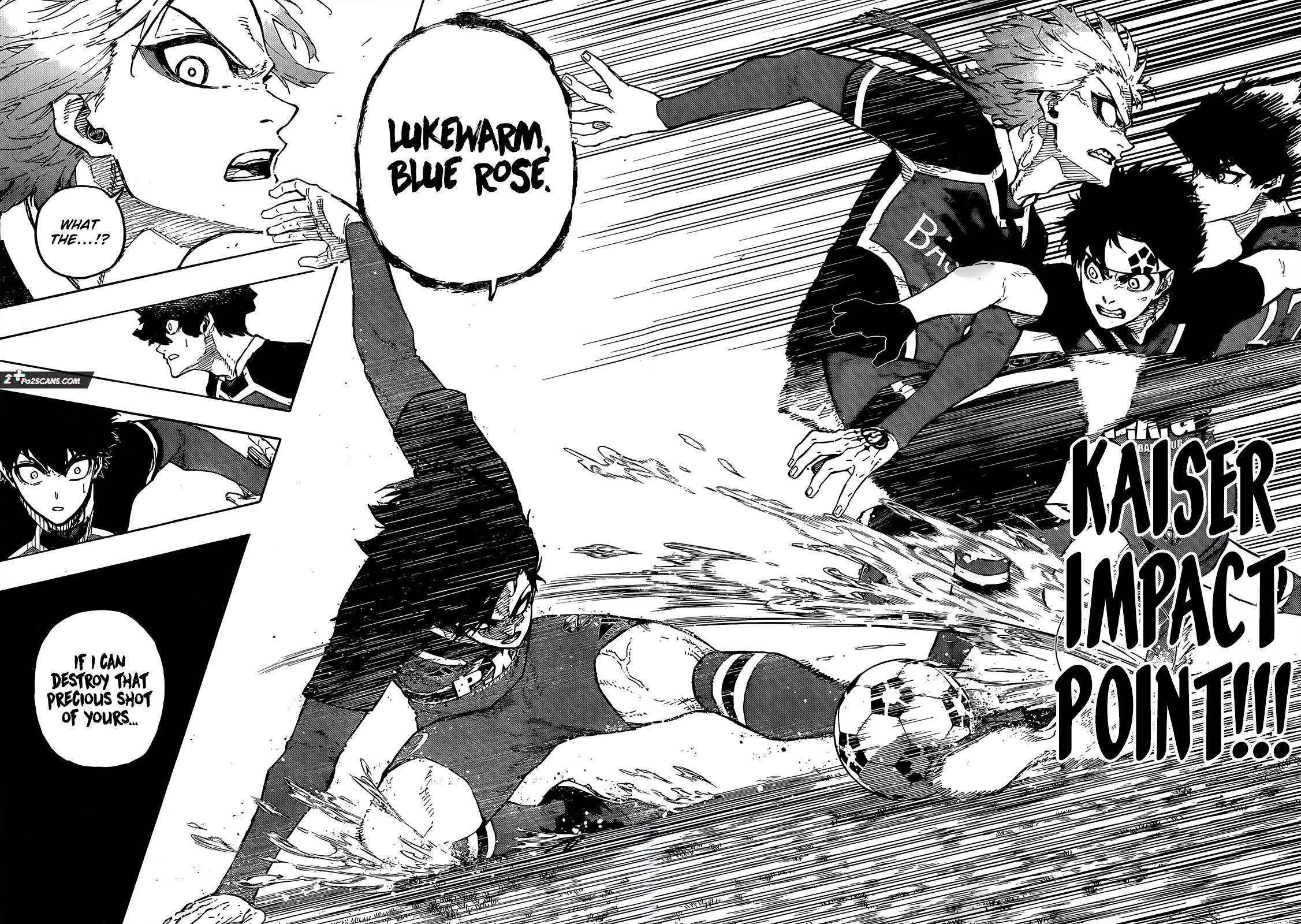 Blue Lock Chapter 250 - Page 17 in English
