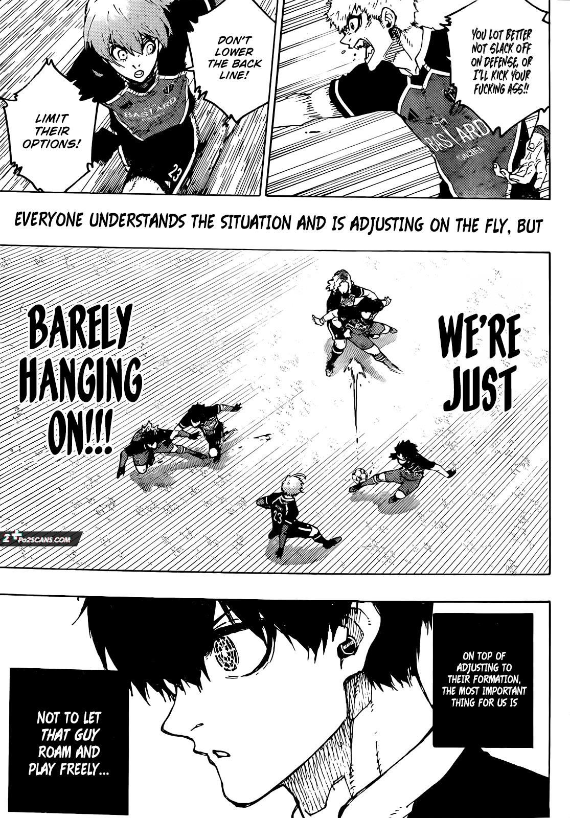 Blue Lock Chapter 250 - Page 3 in English