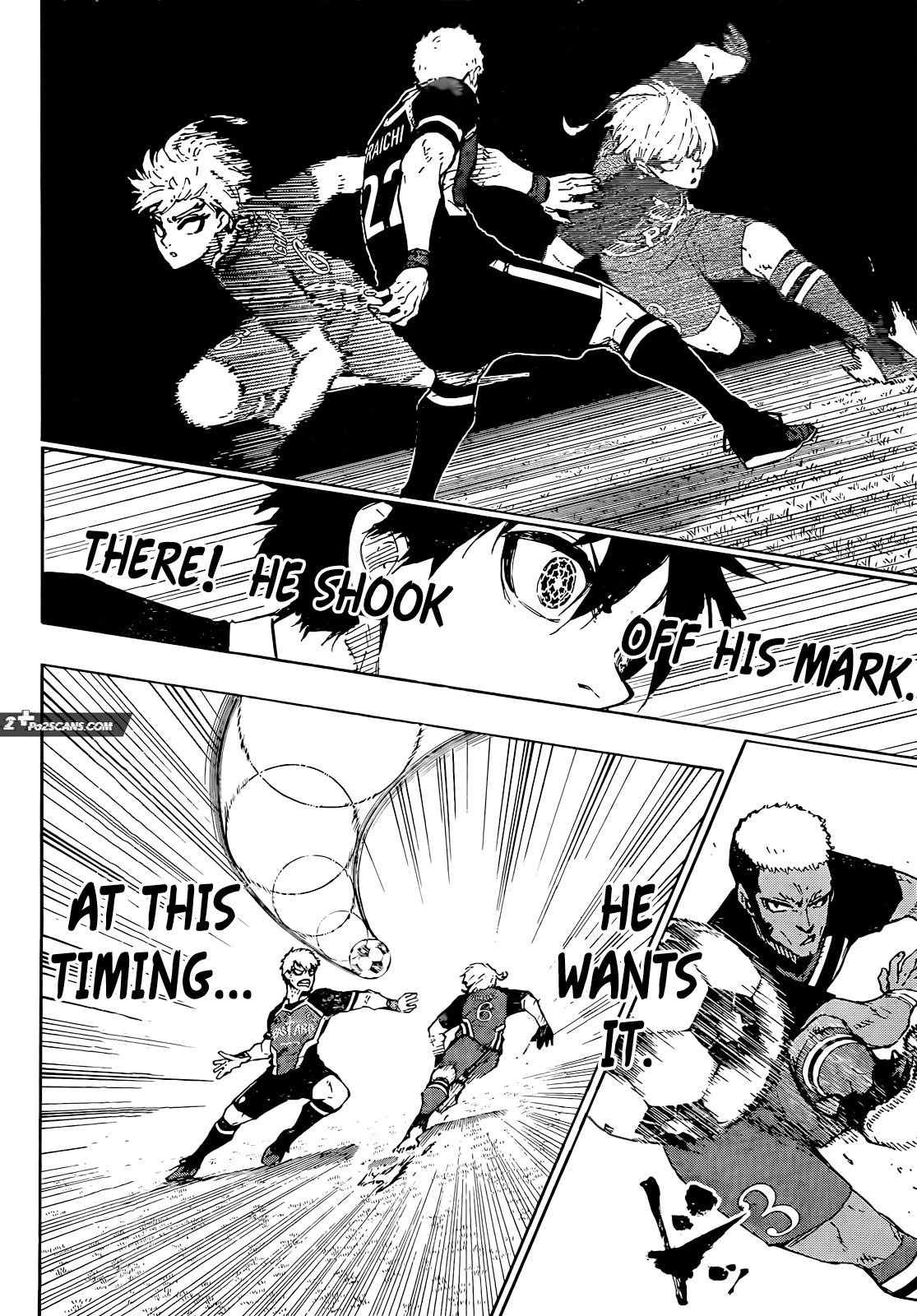 Blue Lock Chapter 250 - Page 6 in English