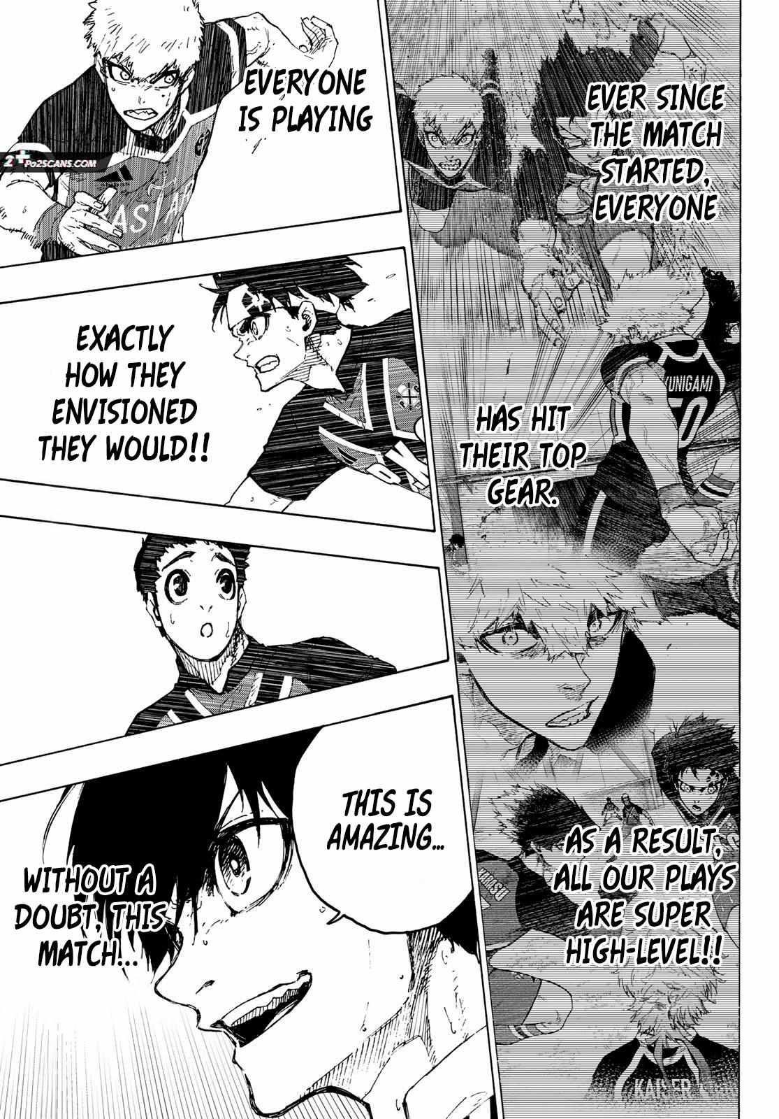 Blue Lock Chapter 252 - Page 3 in English