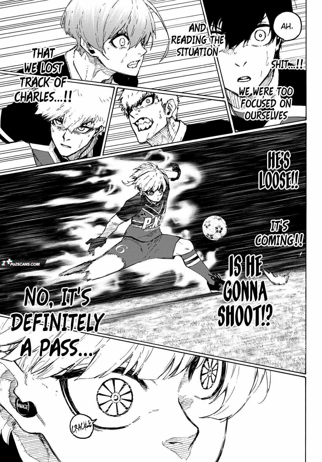 Blue Lock Chapter 252 - Page 9 in English