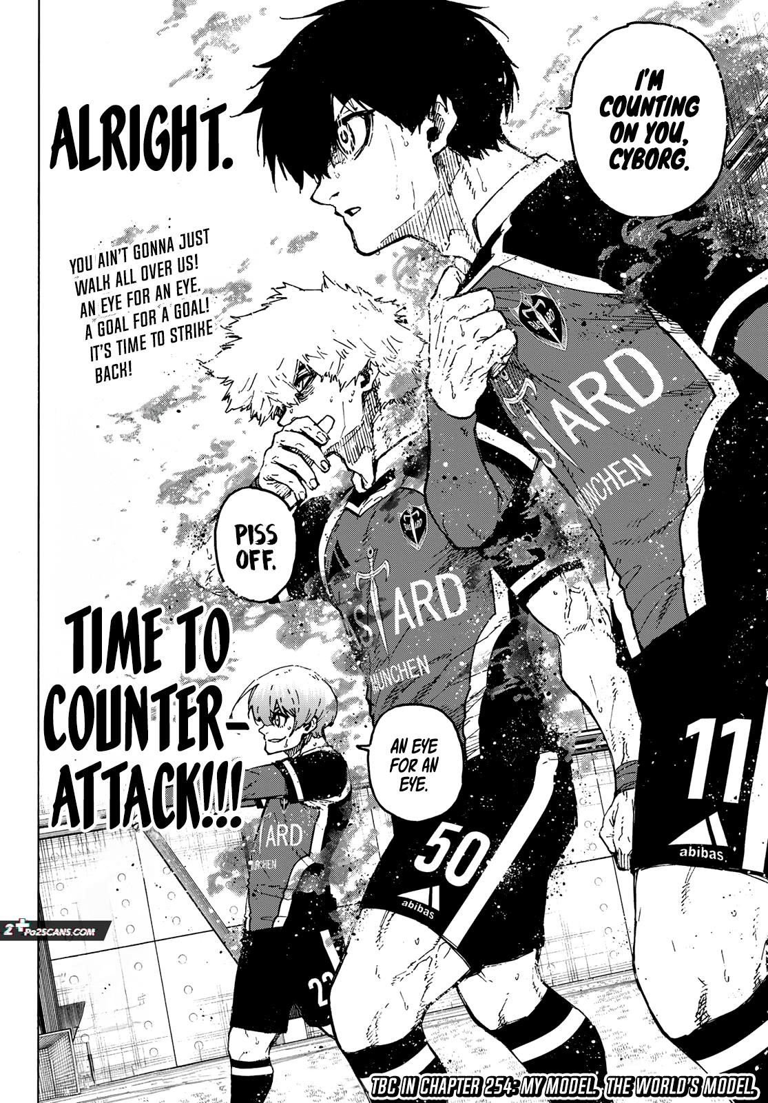 Blue Lock Chapter 253 - Page 17 in English
