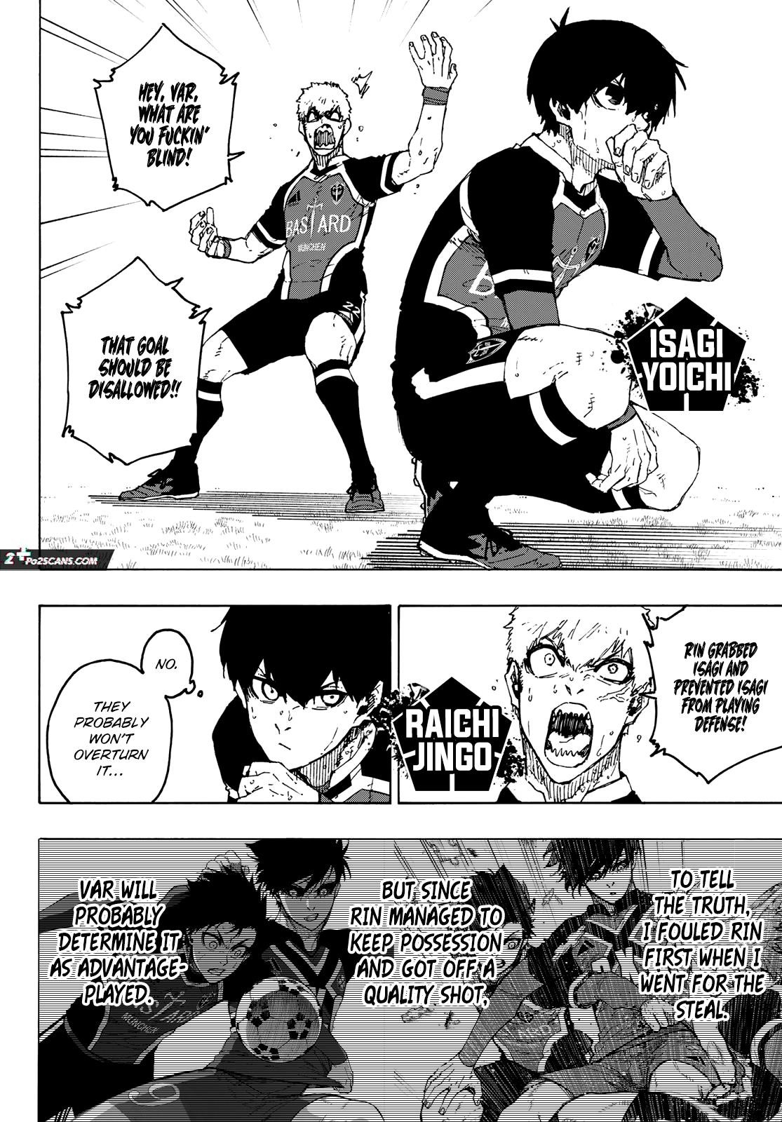 Blue Lock Chapter 253 - Page 7 in English
