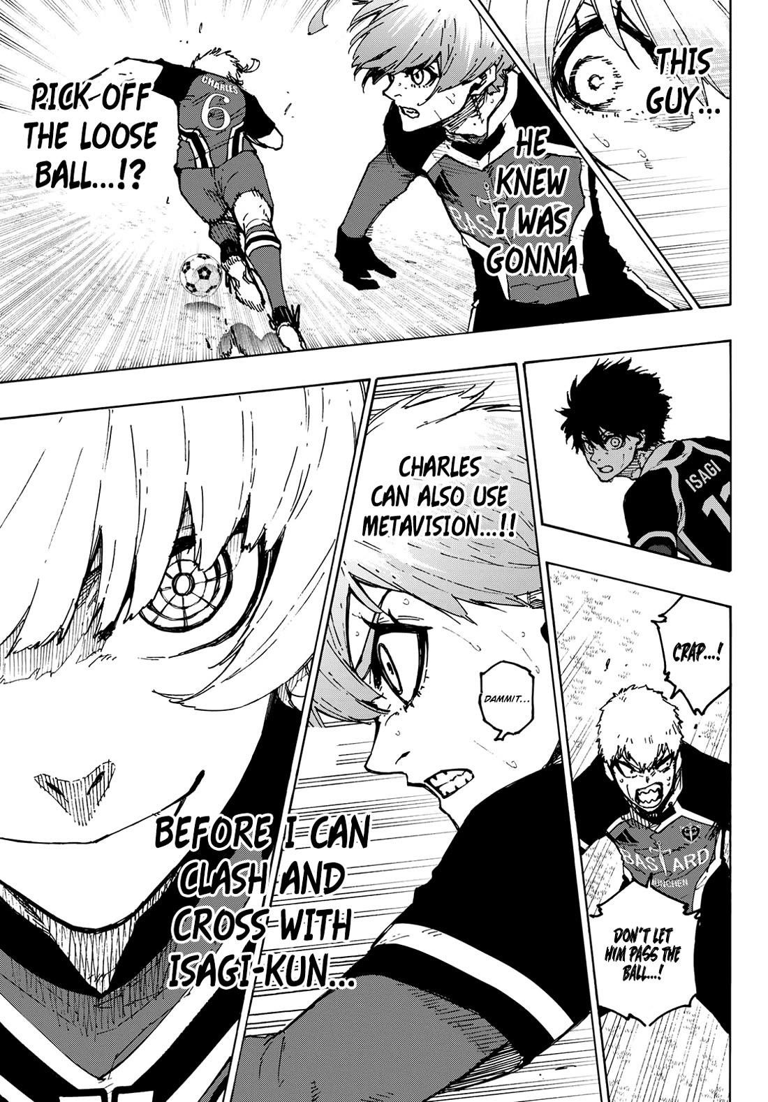 Blue Lock Chapter 254 - Page 15 in English