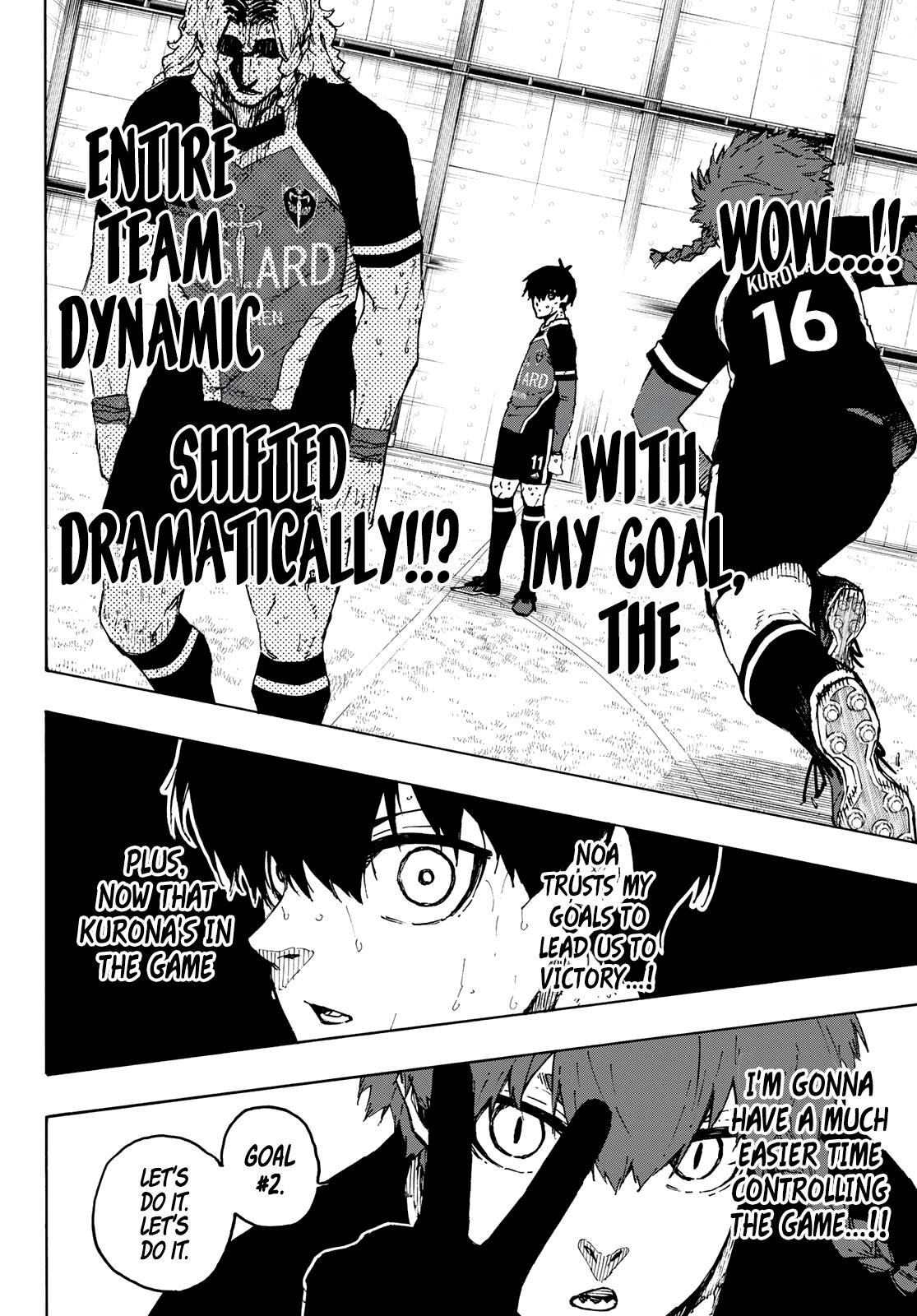 Blue Lock Chapter 258 - Page 15 in English