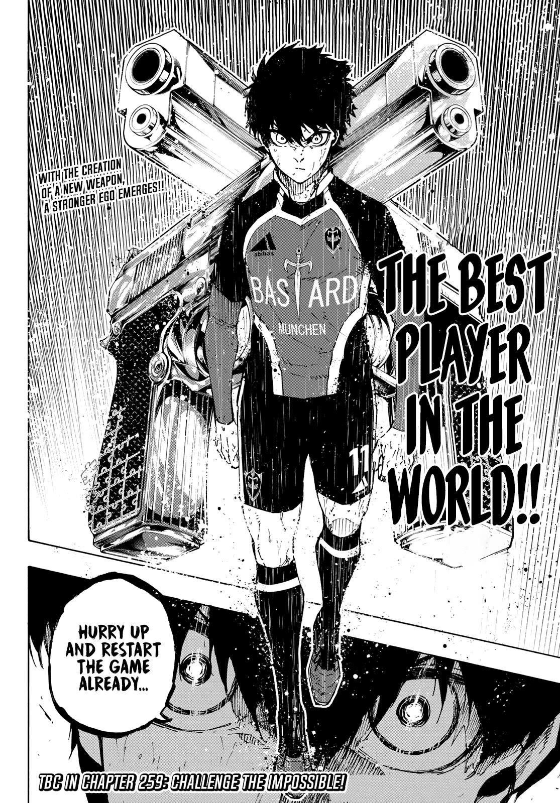 Blue Lock Chapter 258 - Page 18 in English